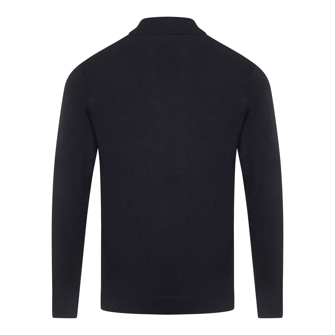 Gabicci Vintage Ricardo Knit Roll Neck Navy