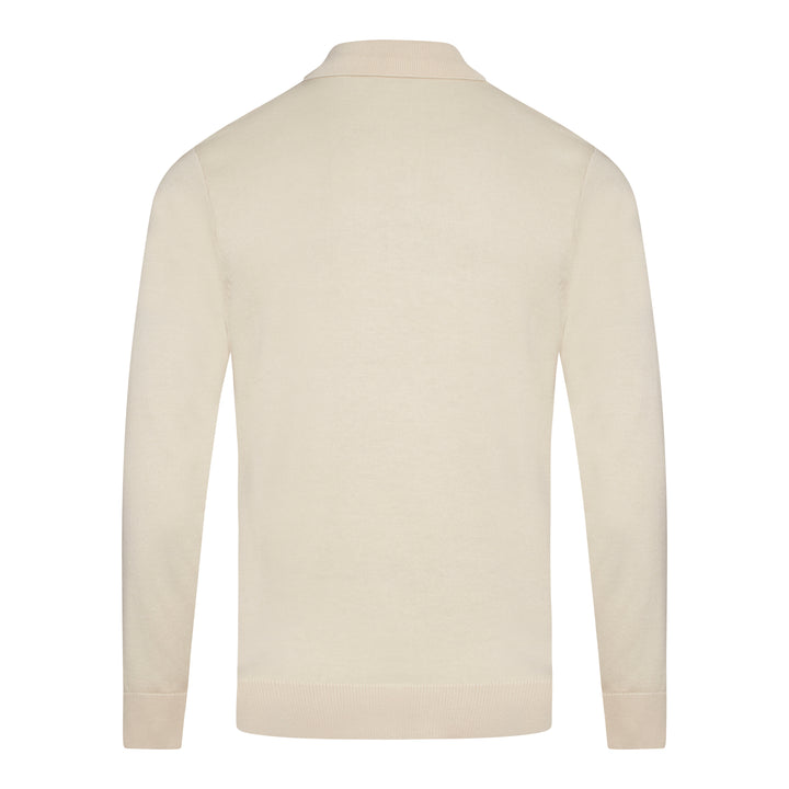 Gabicci Vintage Soda Knit Polo Cream
