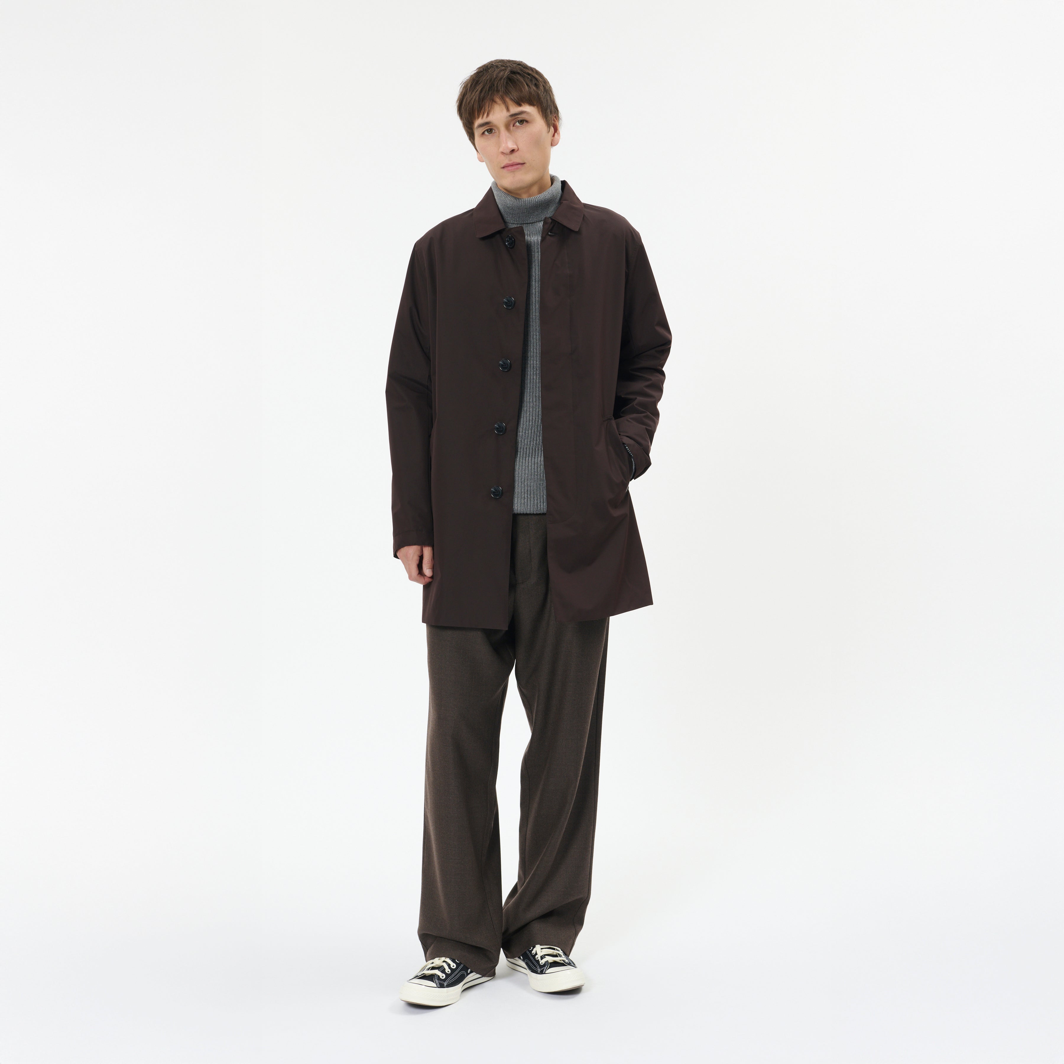 Matinique Miles Mac Jacket Chocolate