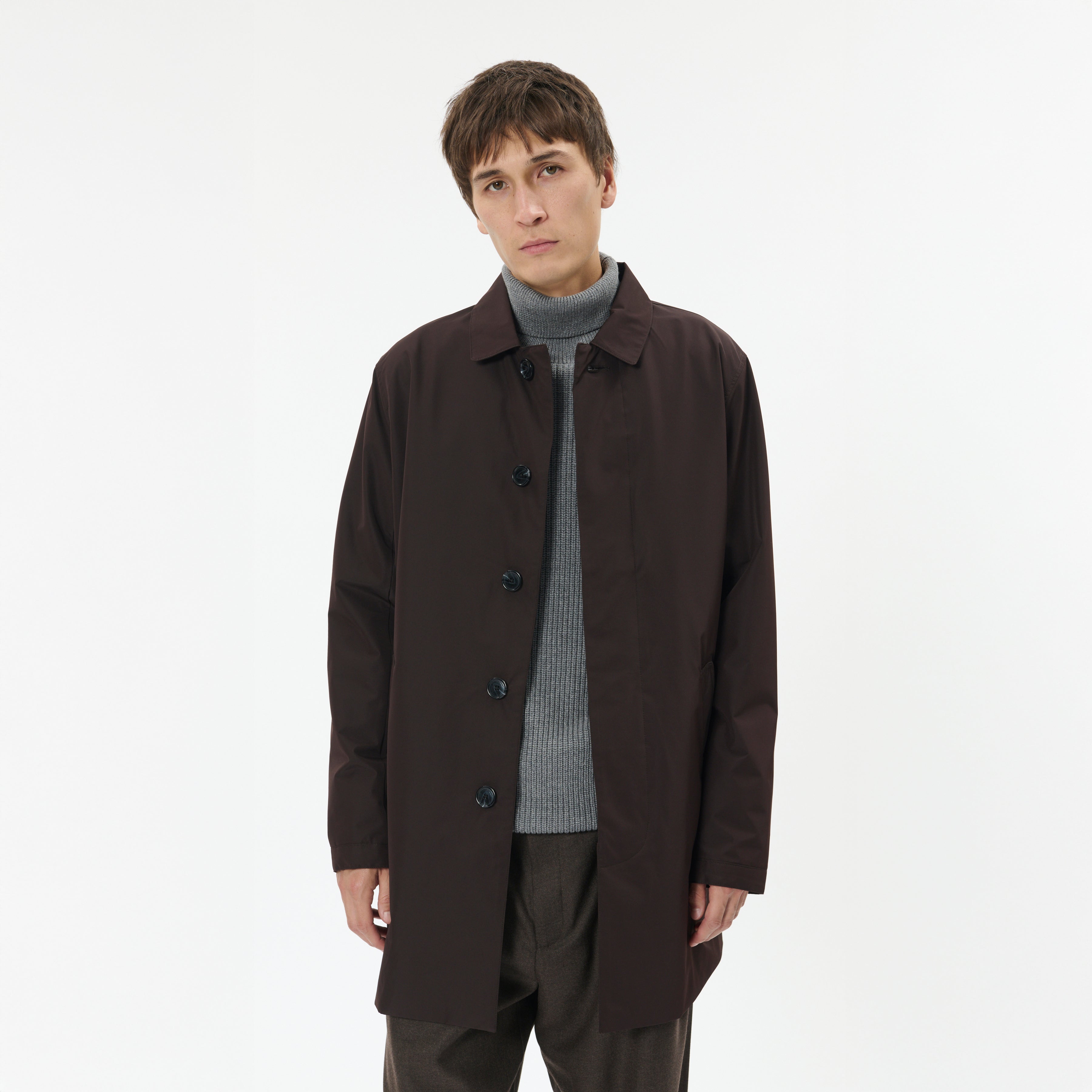 Matinique Miles Mac Jacket Chocolate