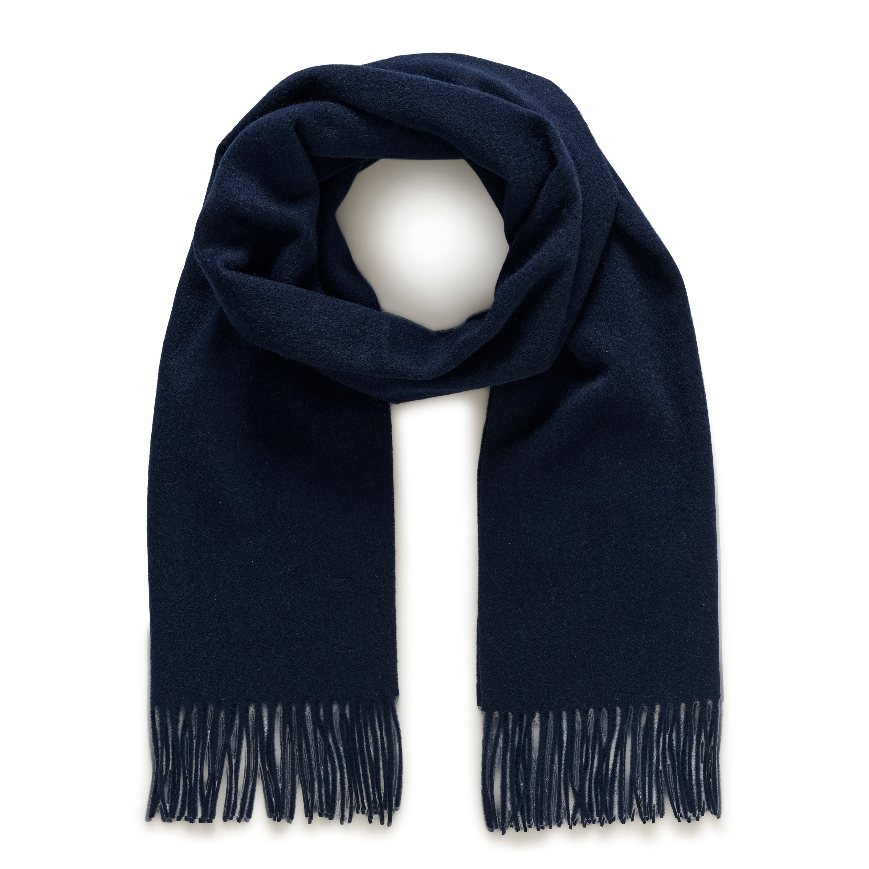 Matinique Wool Scarf Navy