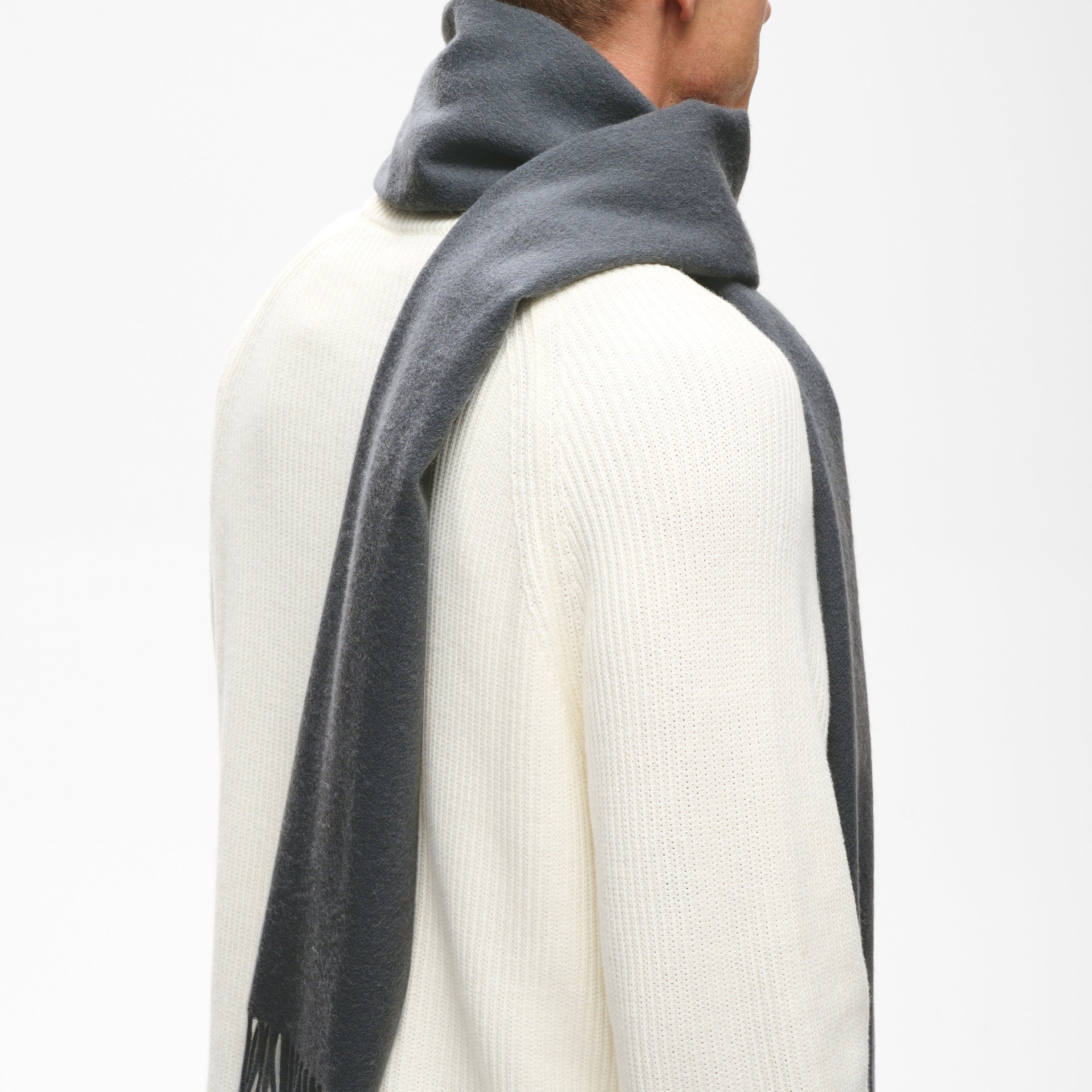 Matinique Wool Scarf Grey