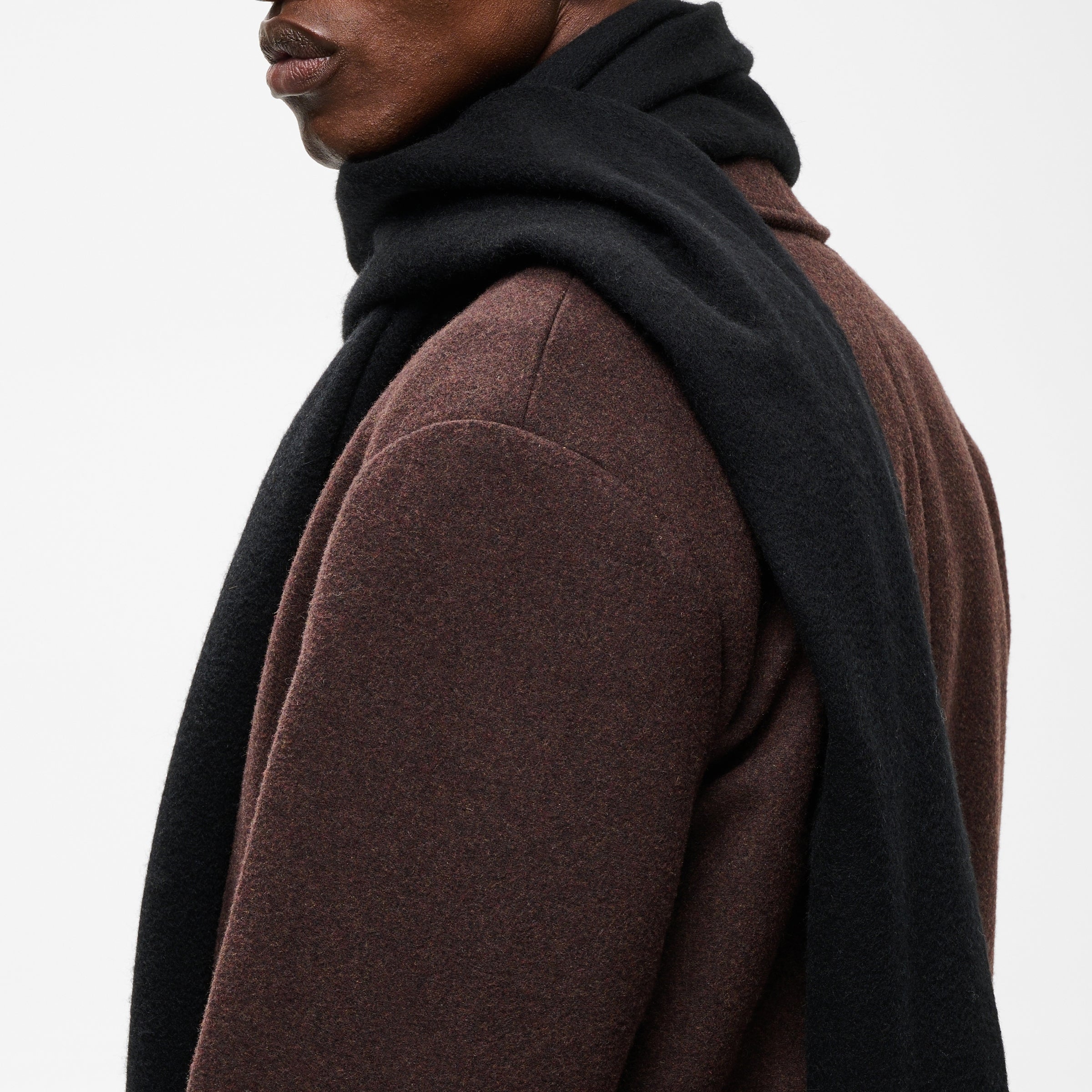 Matinique Wool Scarf Black