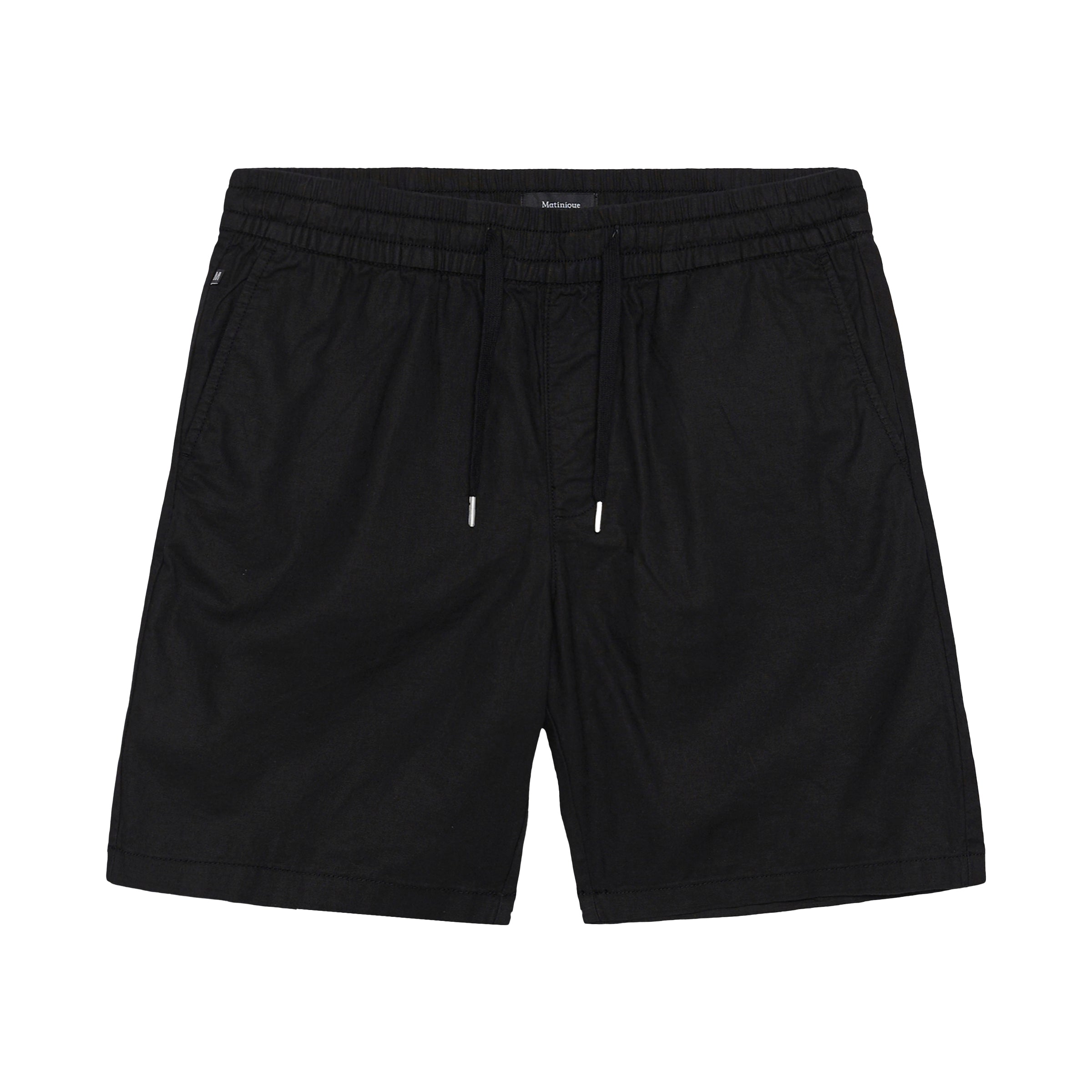 Matinique Barton Linen Shorts Black