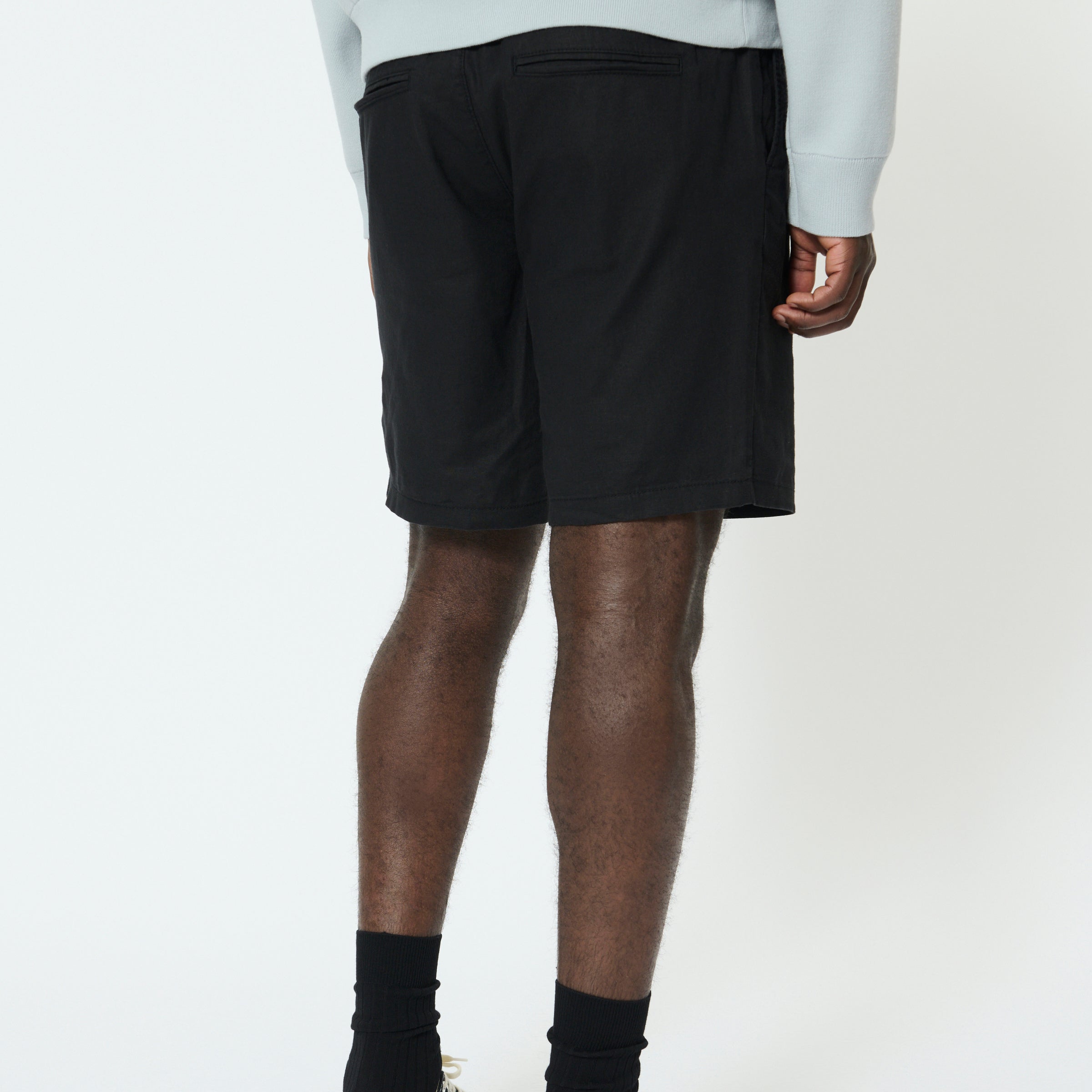 Matinique Barton Linen Shorts Black