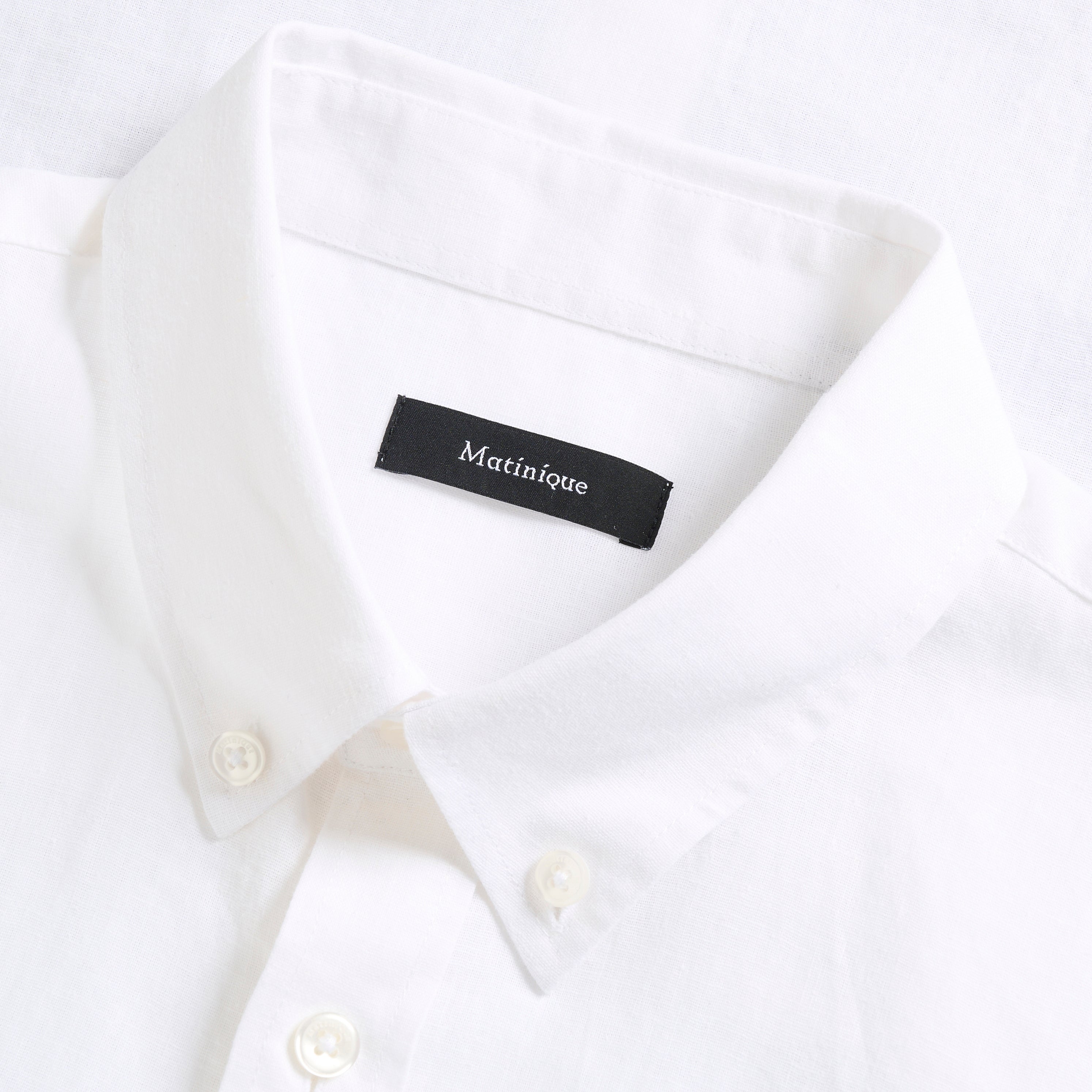 Matinique Linen Shirt White