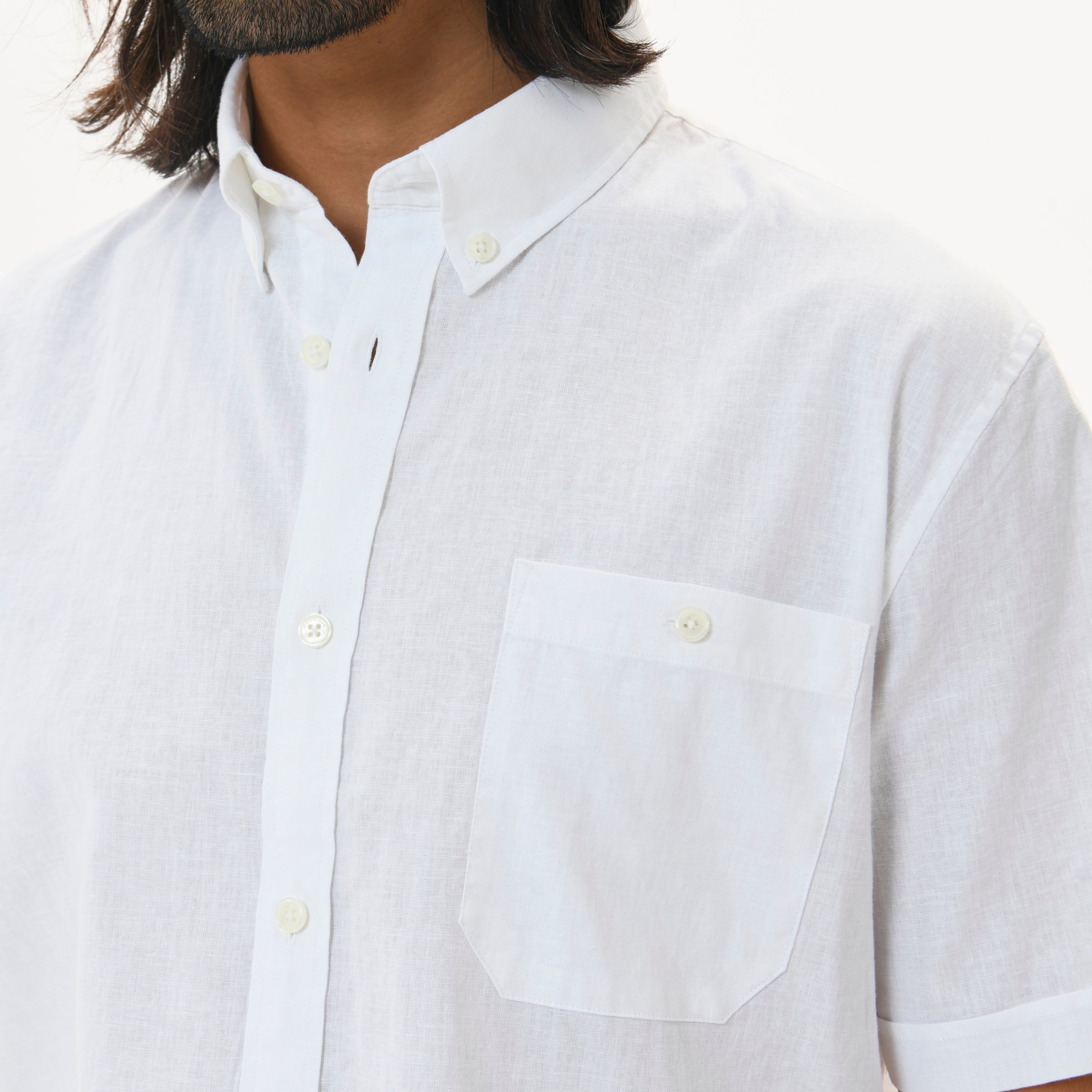 Matinique Linen Shirt White