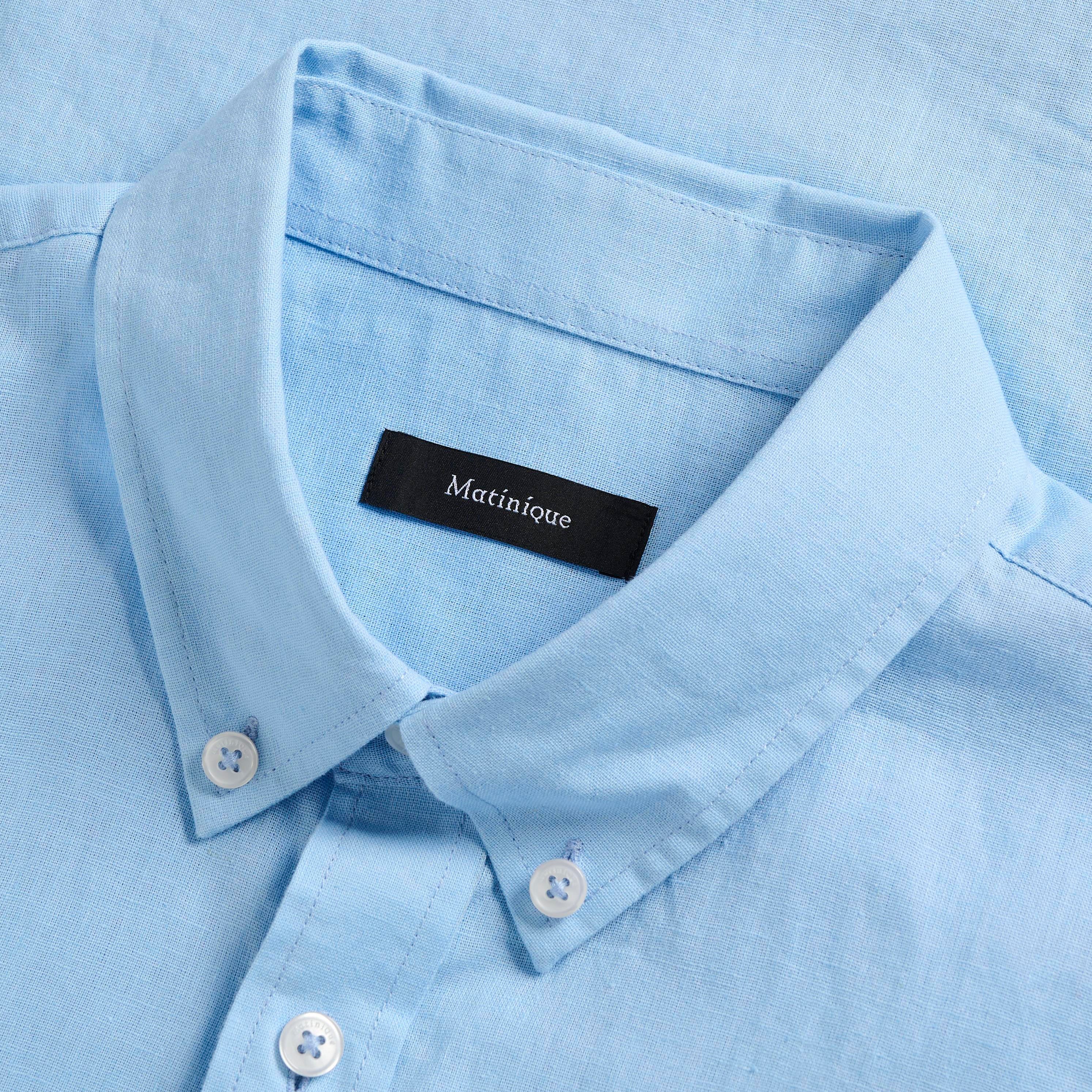 Matinique Linen Shirt Sky