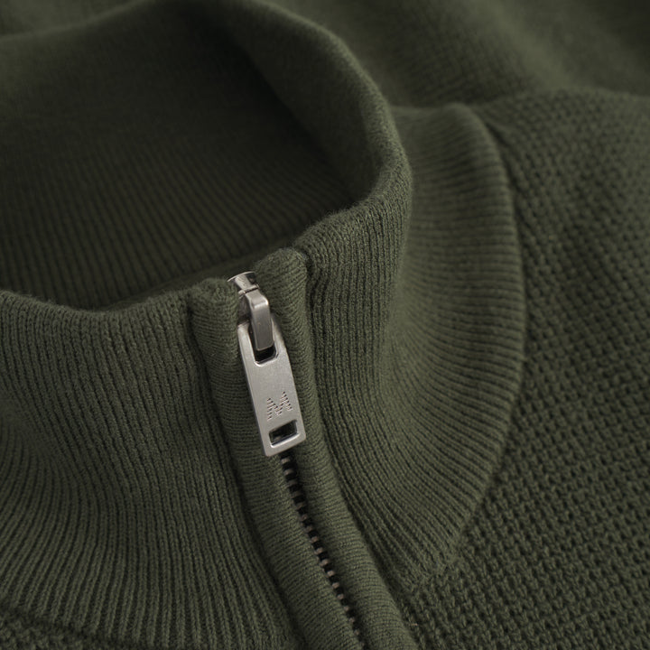 Matinique Lagoon Textured Knit Sweater Forest