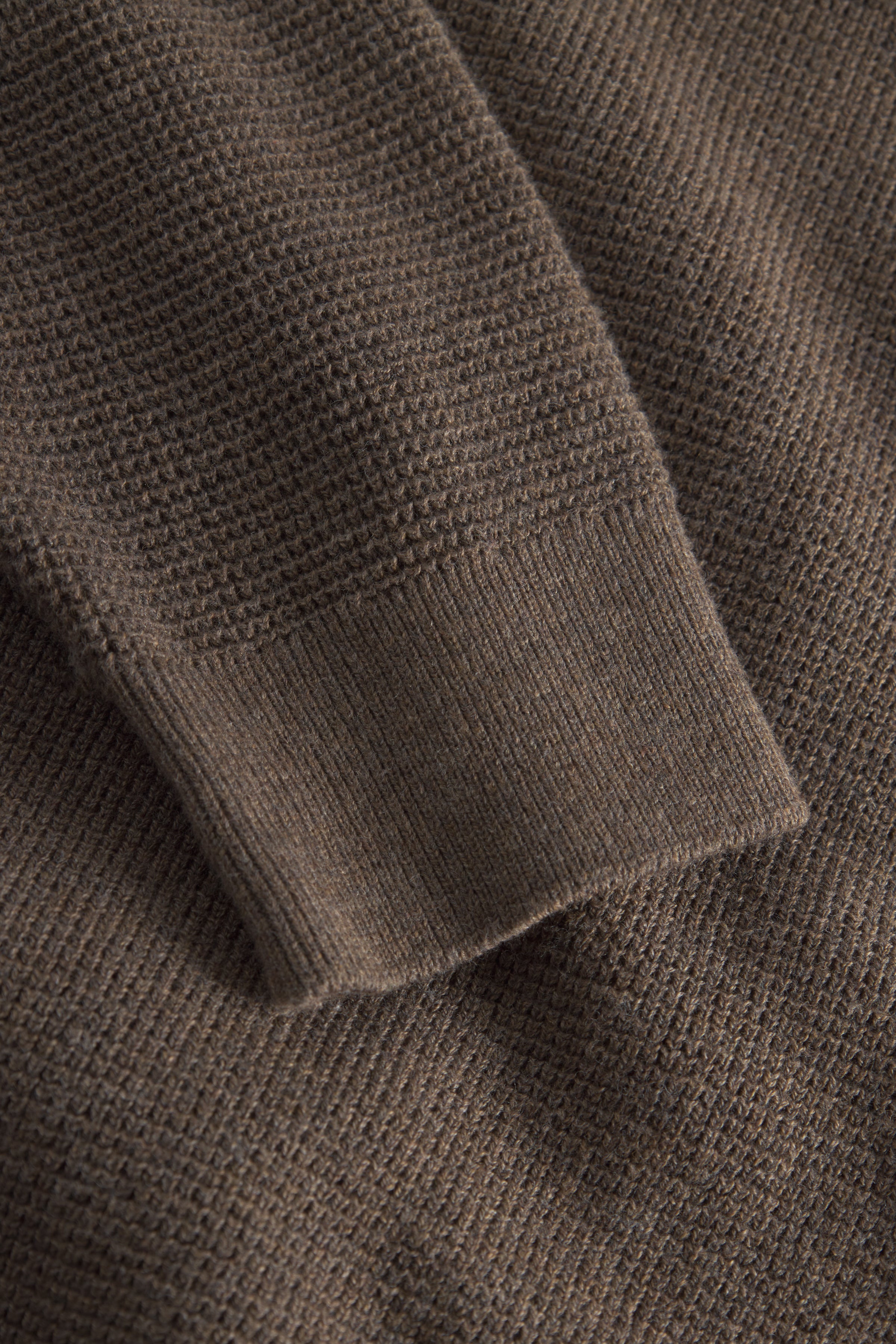 Matinique Lagoon Textured Knit Sweater Walnut