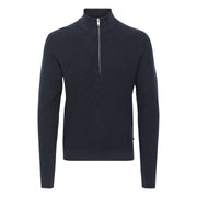 Matinique Lagoon Textured Knit Sweater Navy