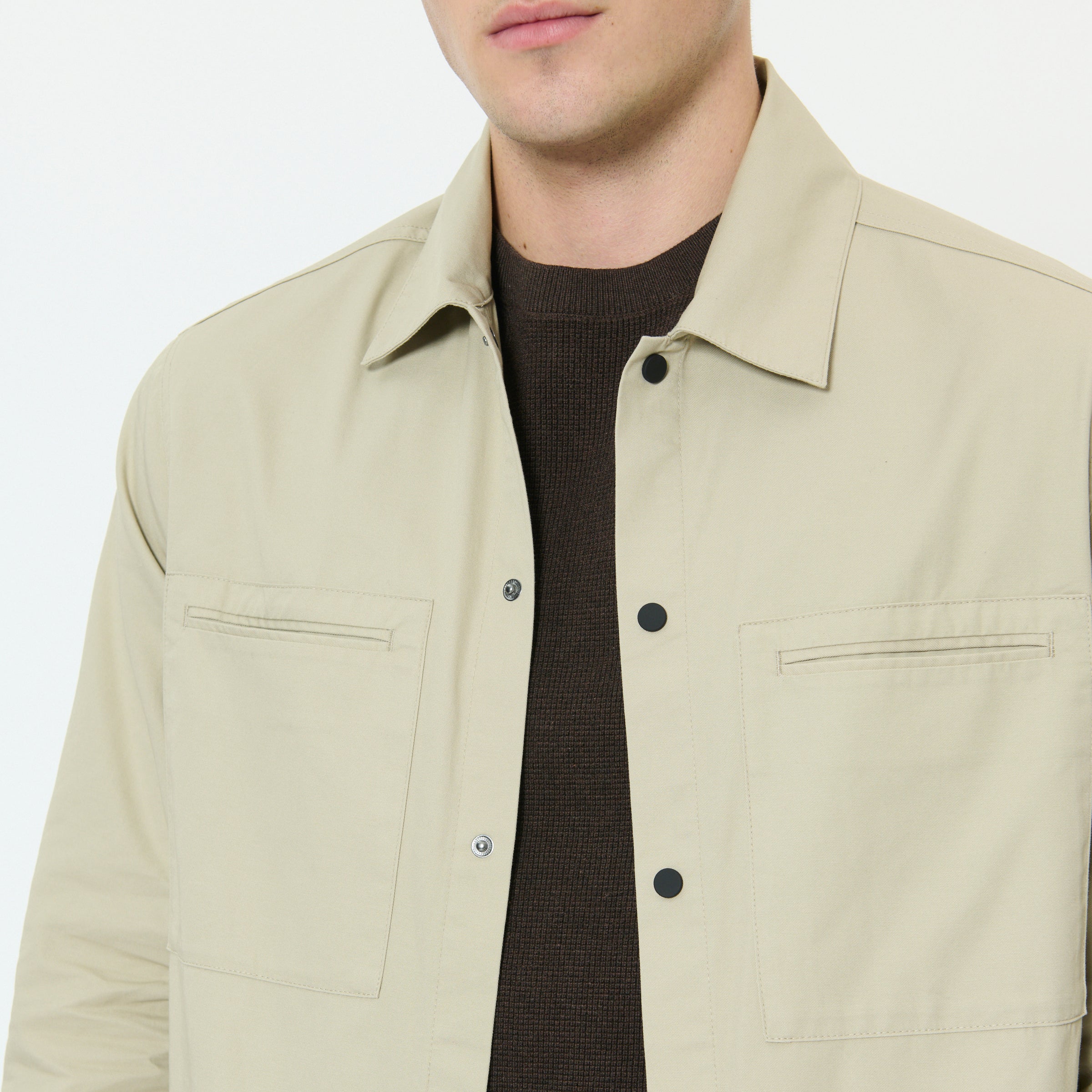 Matinique Solomon Overshirt Taupe