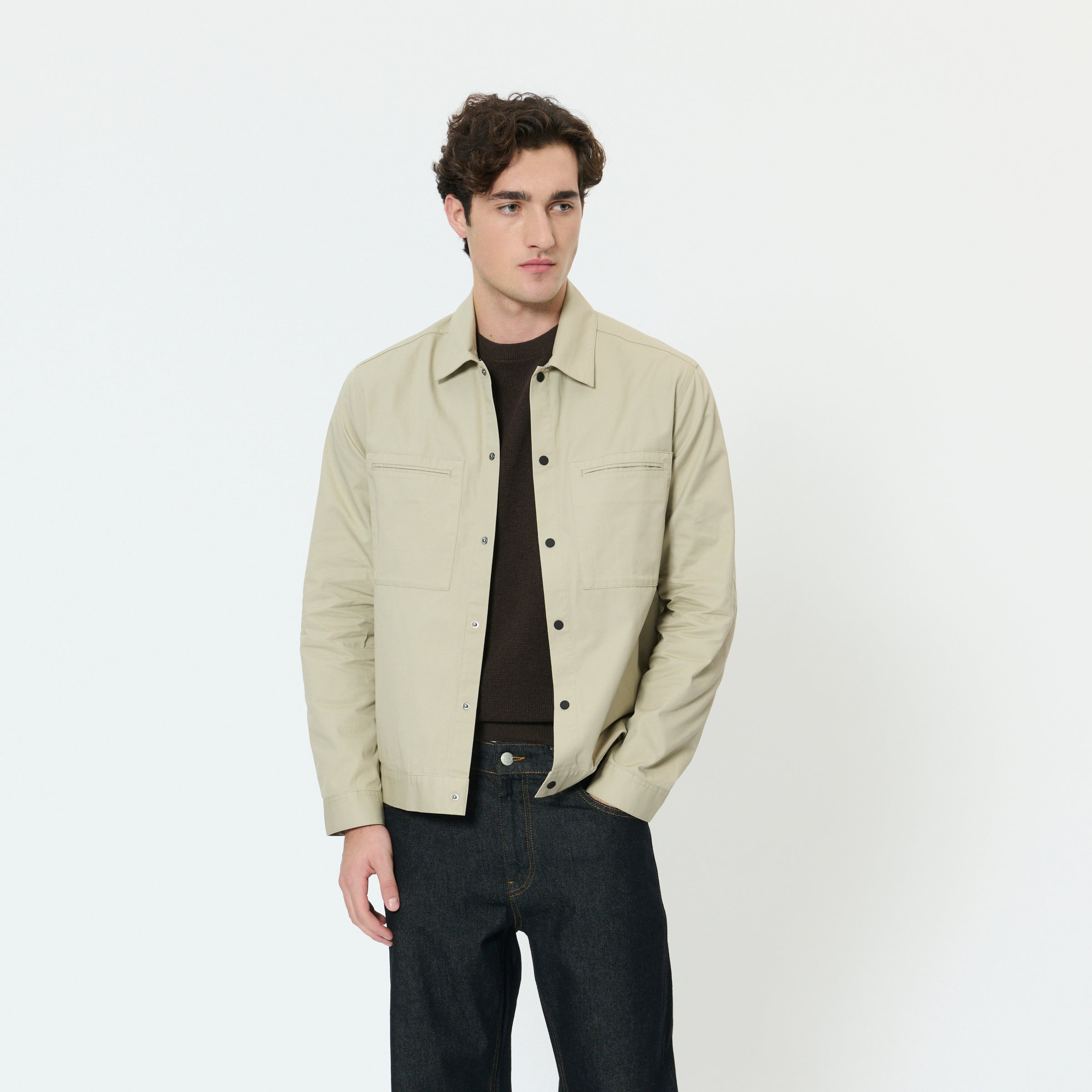 Matinique Solomon Overshirt Taupe