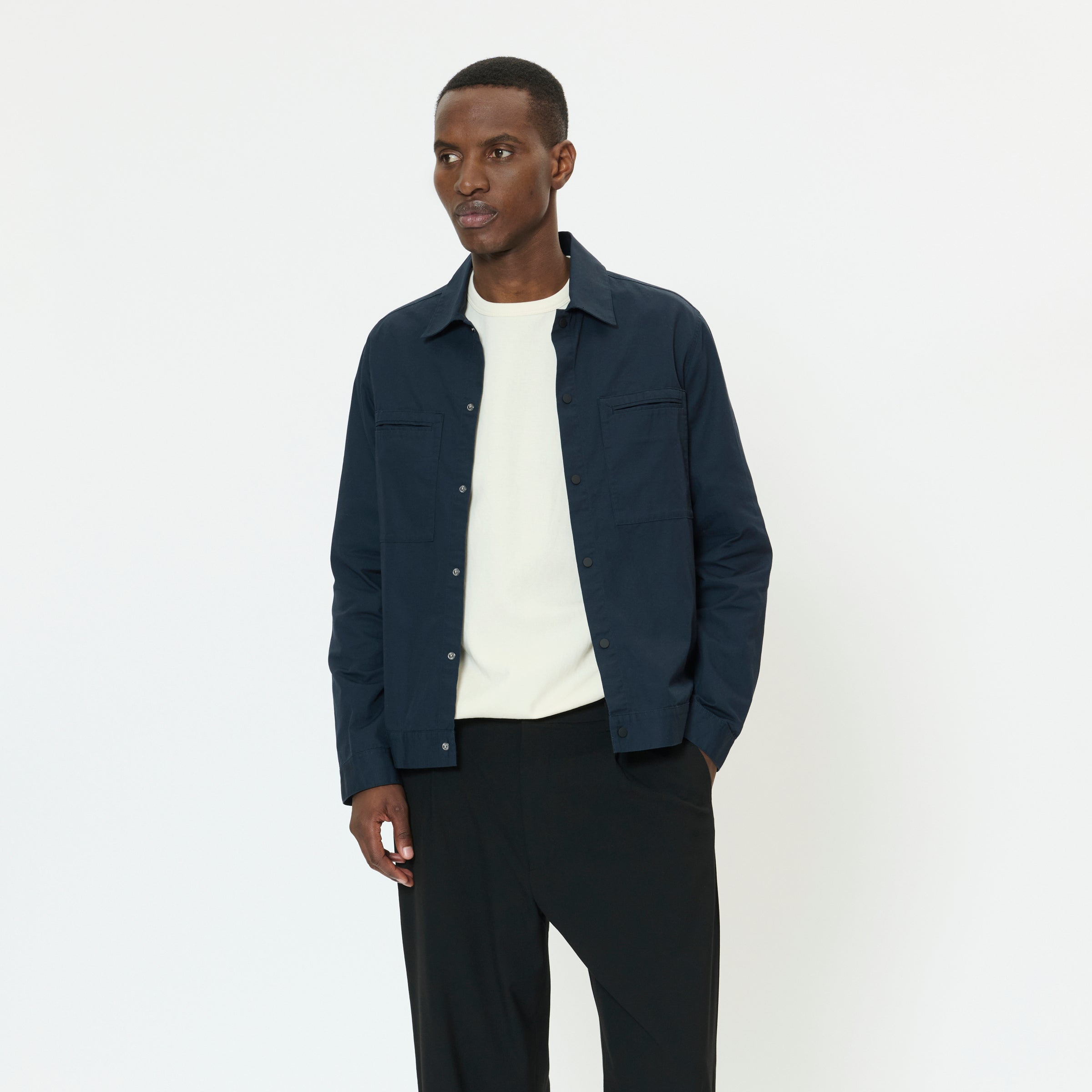 Matinique Solomon Overshirt Navy