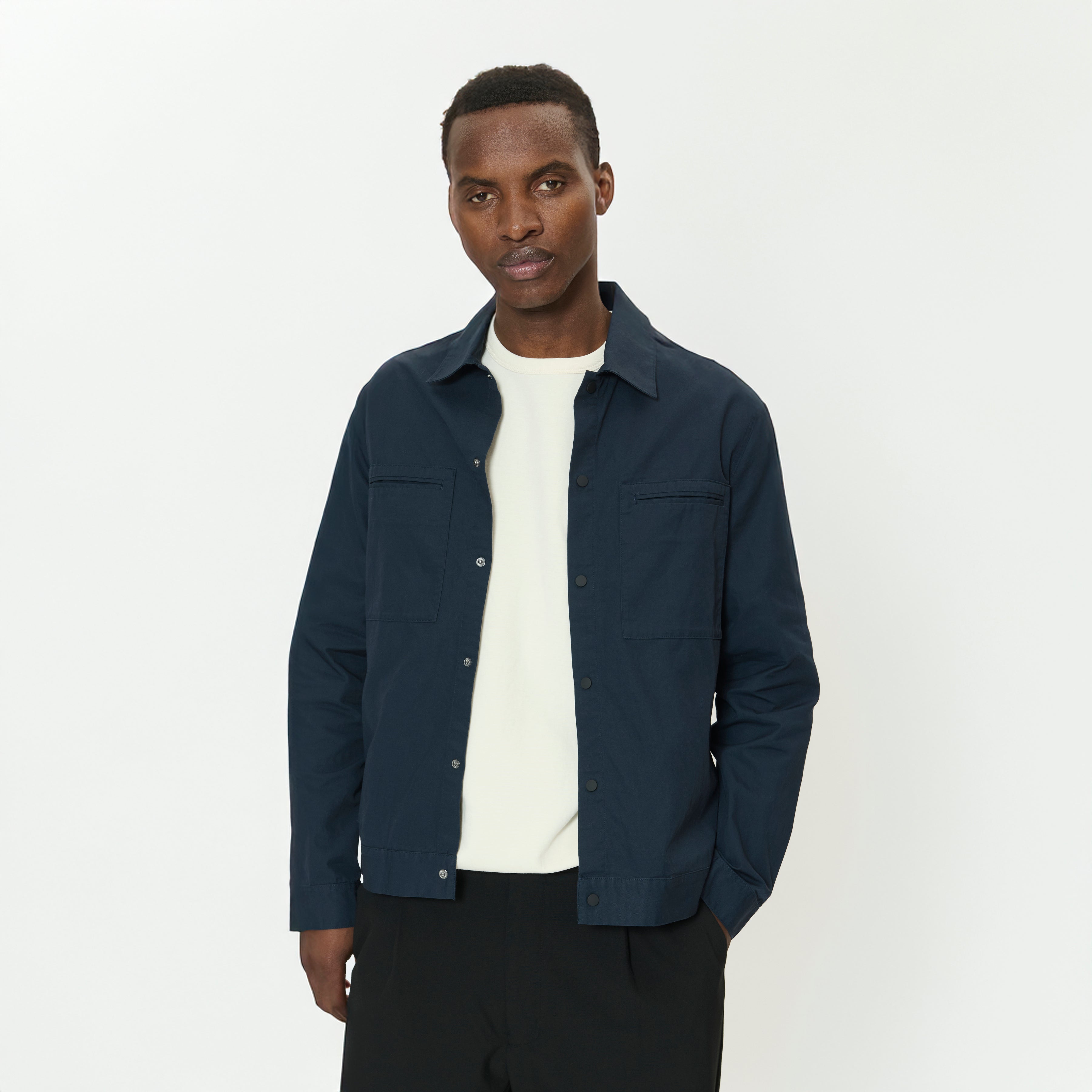 Matinique Solomon Overshirt Navy