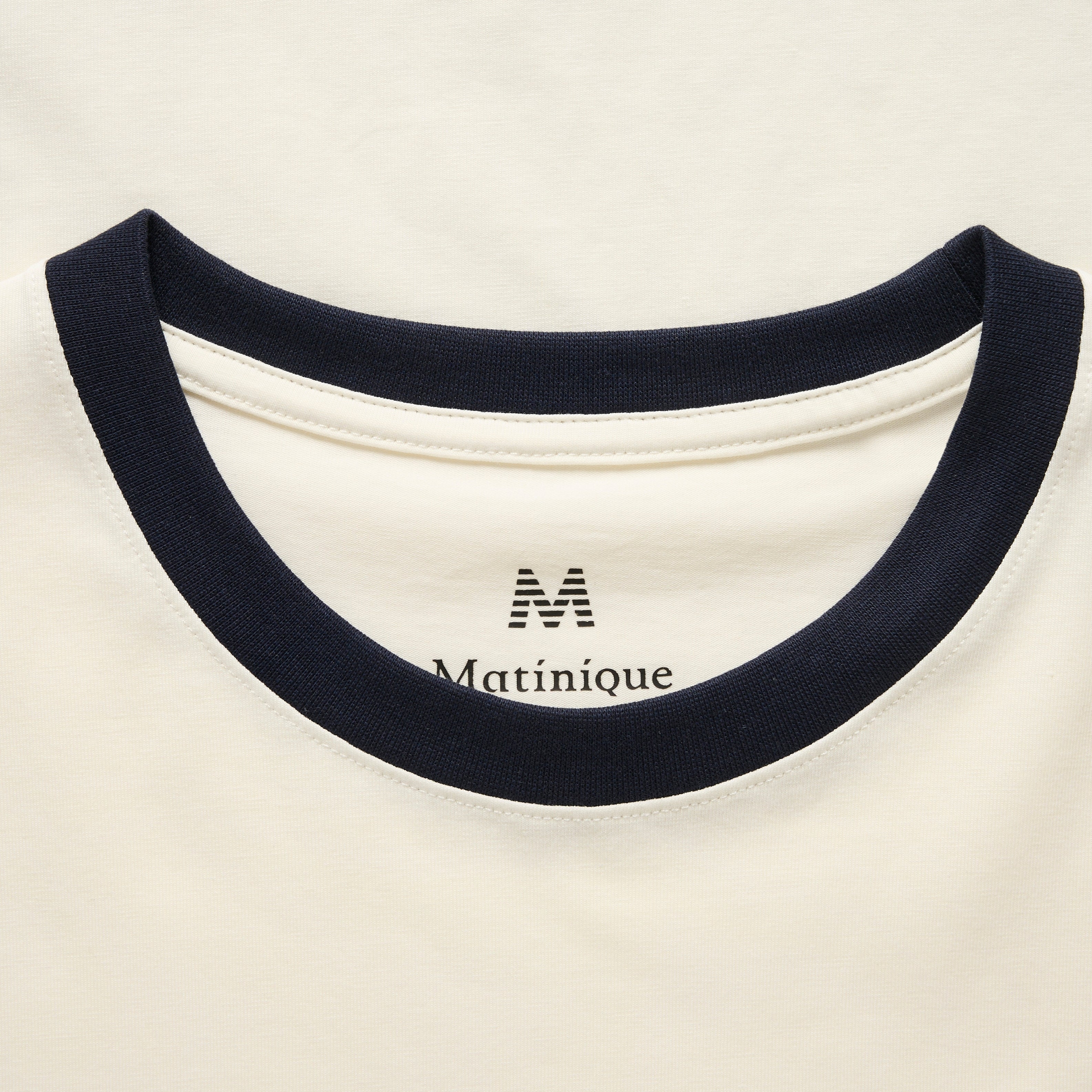 Matinique Ringer T-Shirt Cream