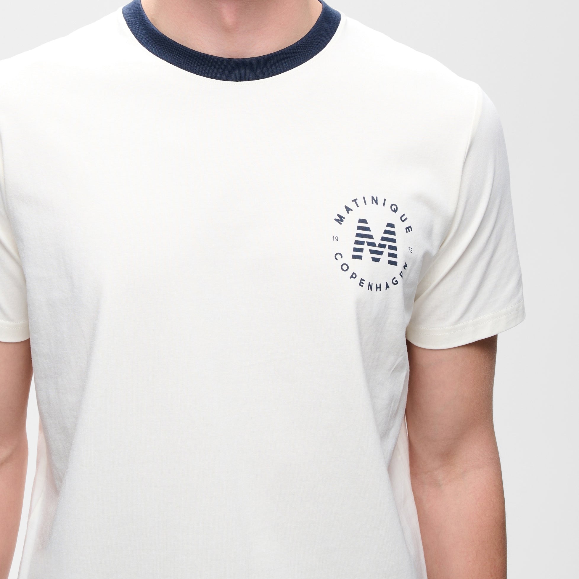 Matinique Ringer T-Shirt Cream