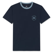 Matinique Ringer T-Shirt Navy