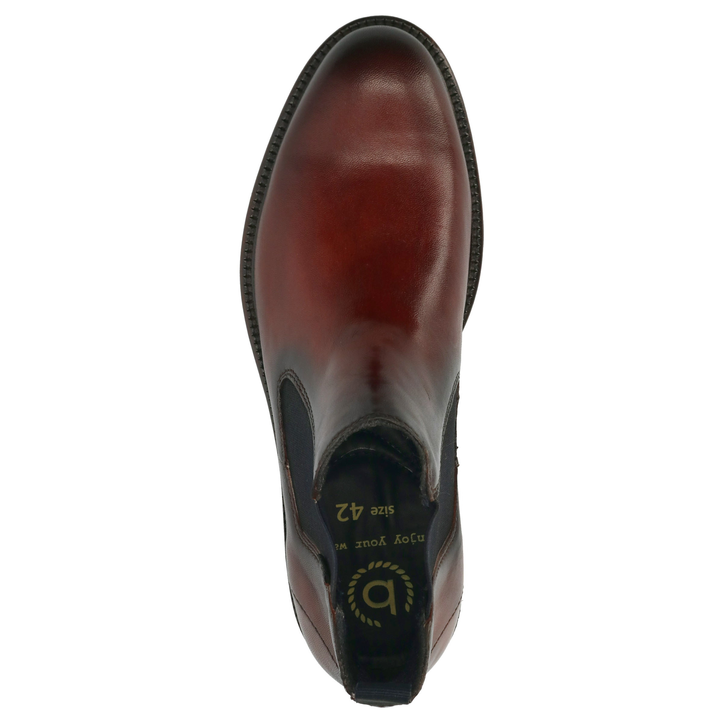 Bugatti Leather Chelsea Boots Brown