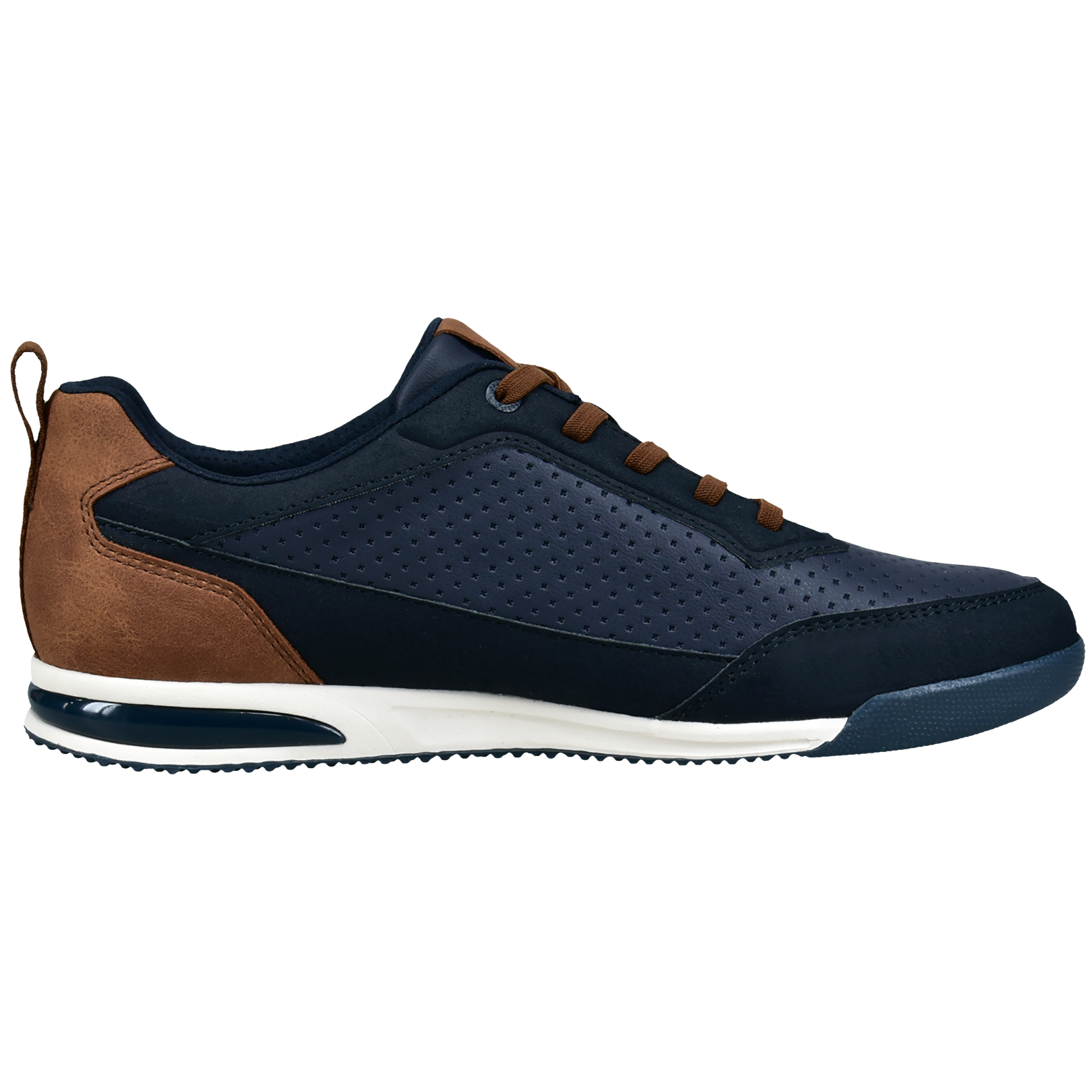 Bugatti Suede Trainers Navy
