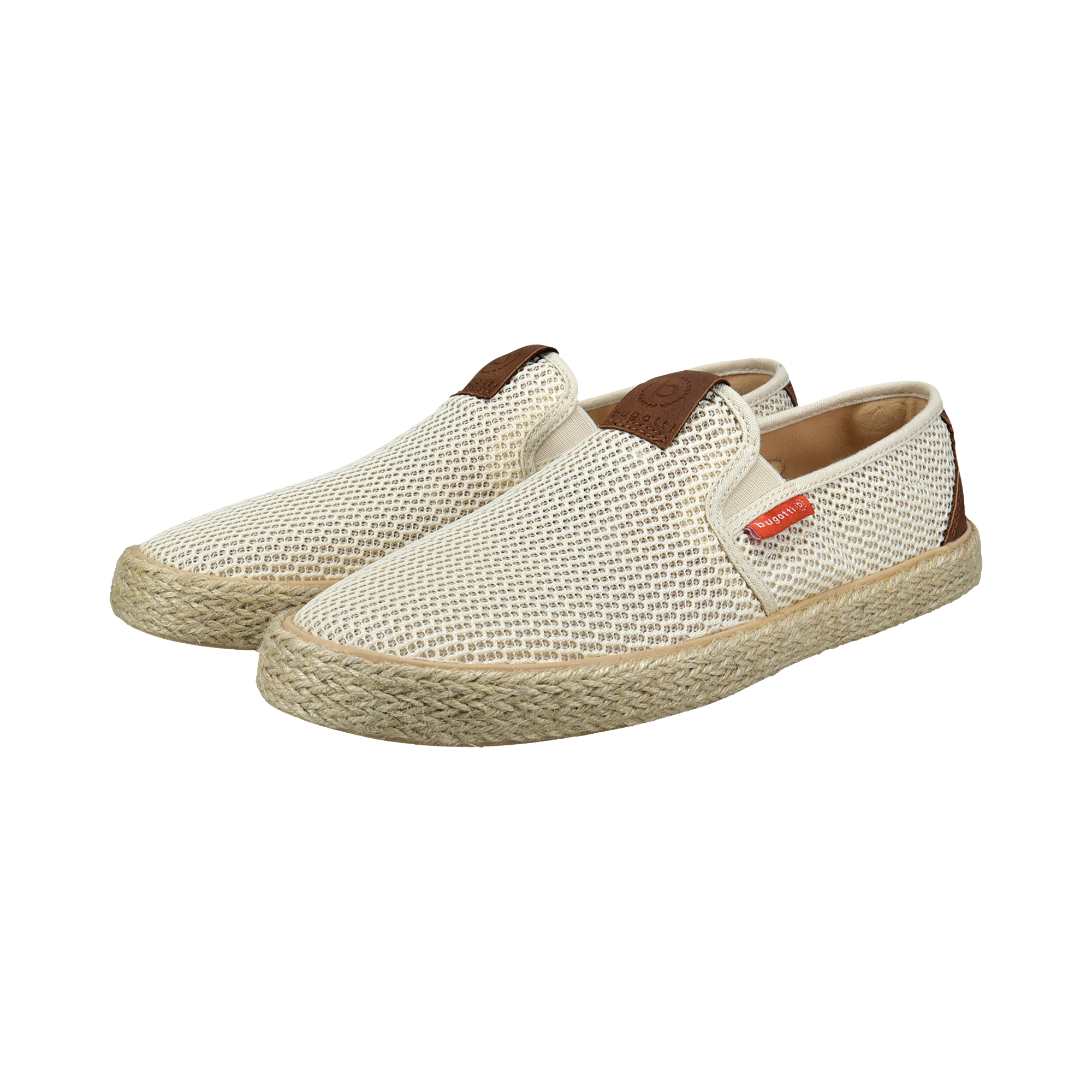 Bugatti Slip On Shoes Beige