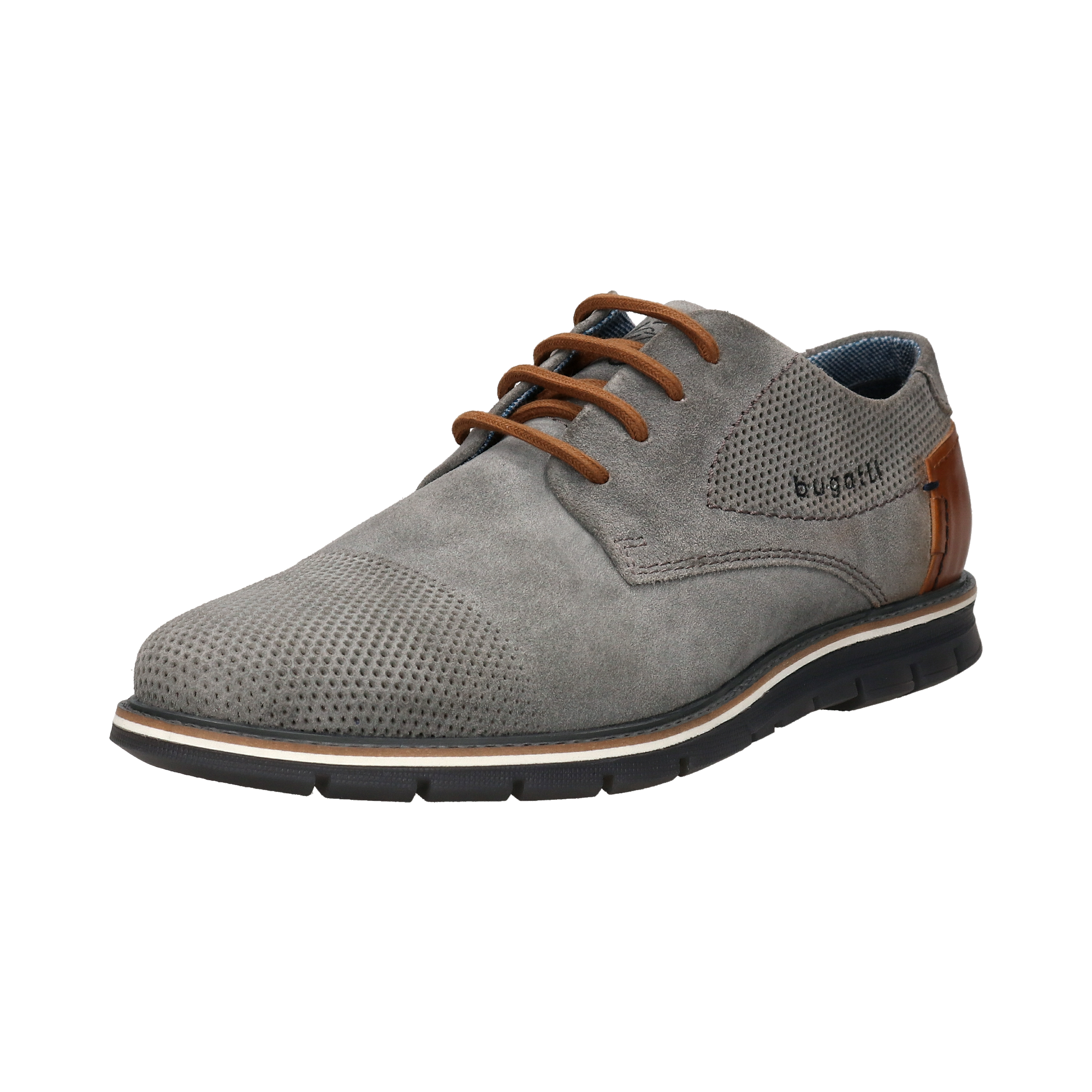 Bugatti Suede Shoes Grey