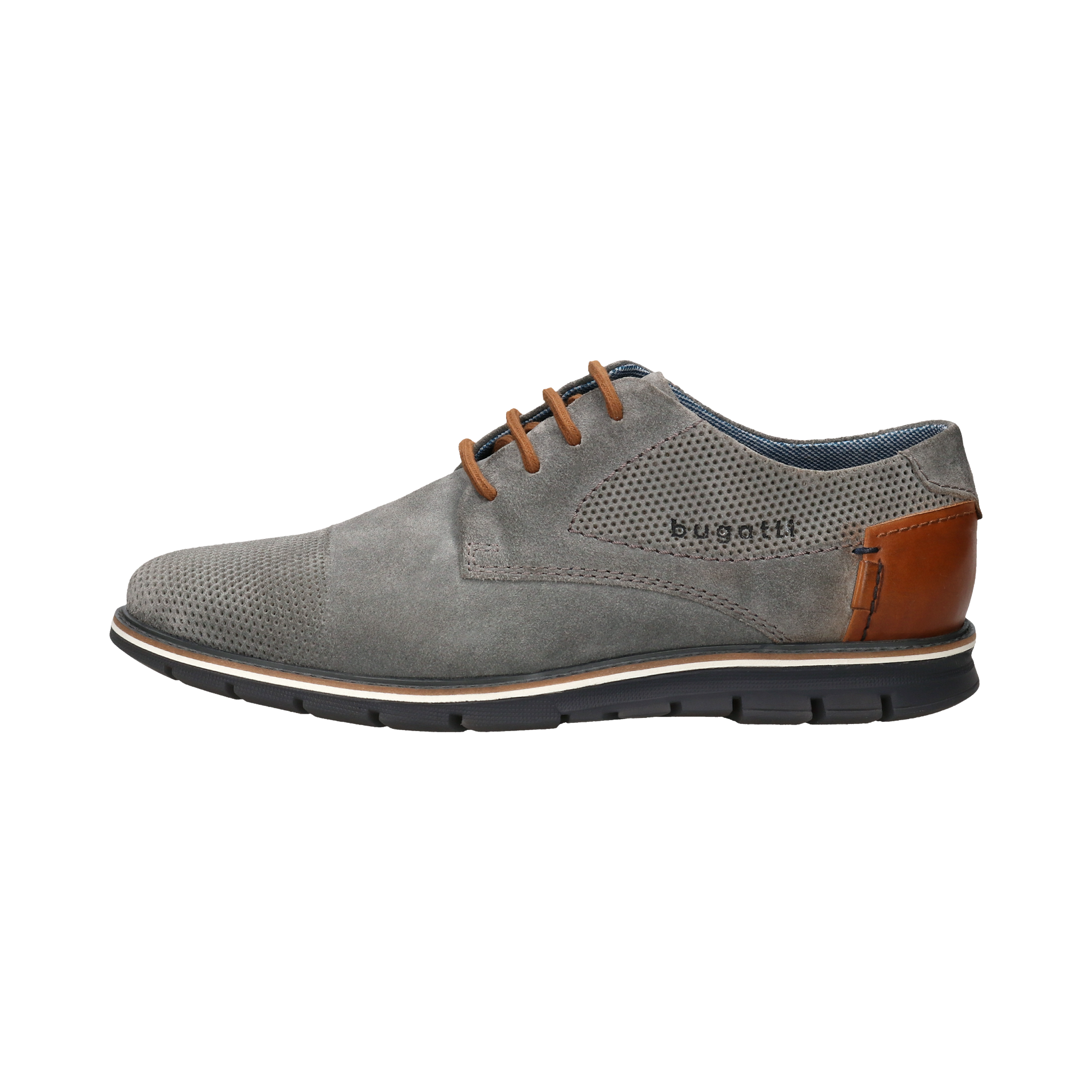 Bugatti Suede Shoes Grey