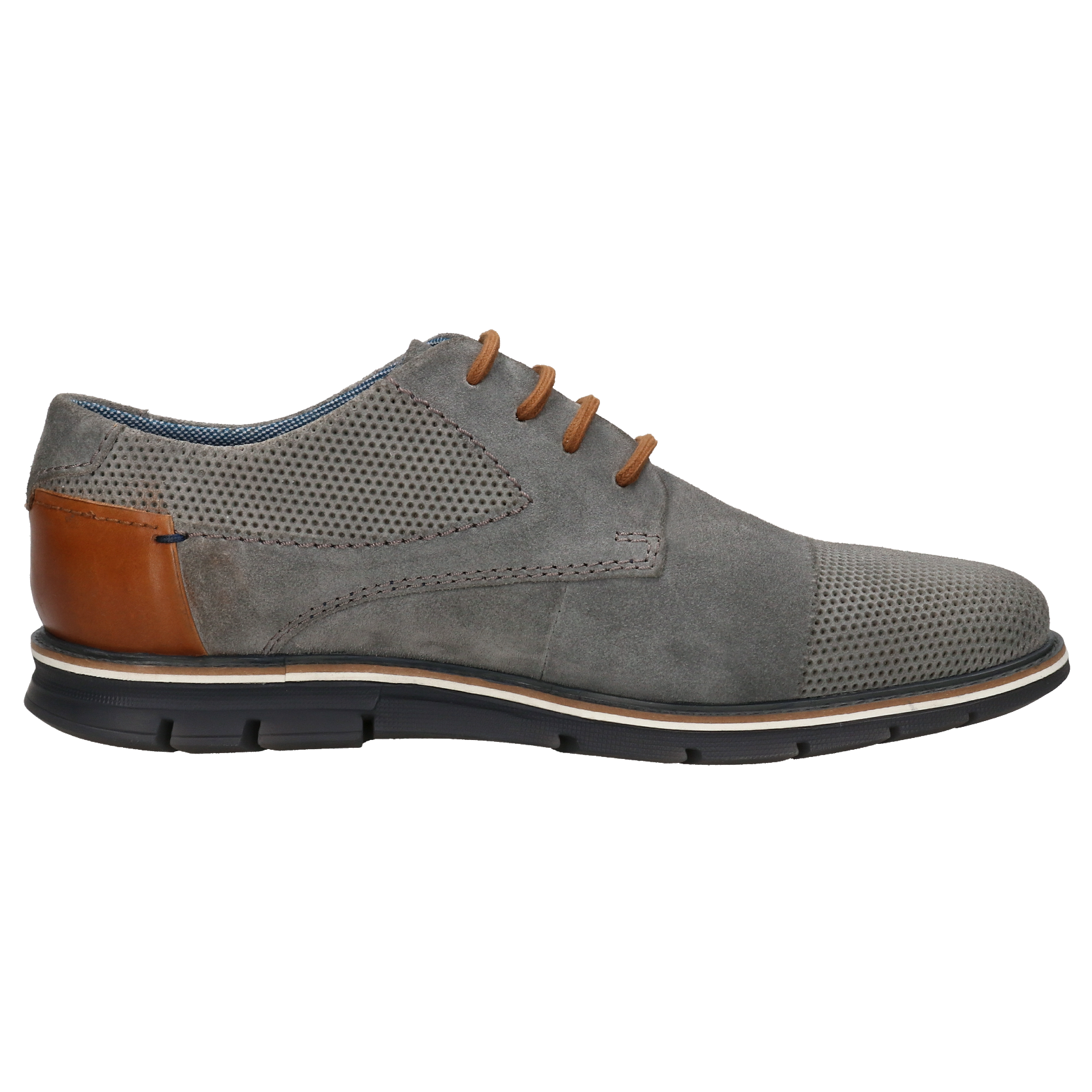 Bugatti Suede Shoes Grey