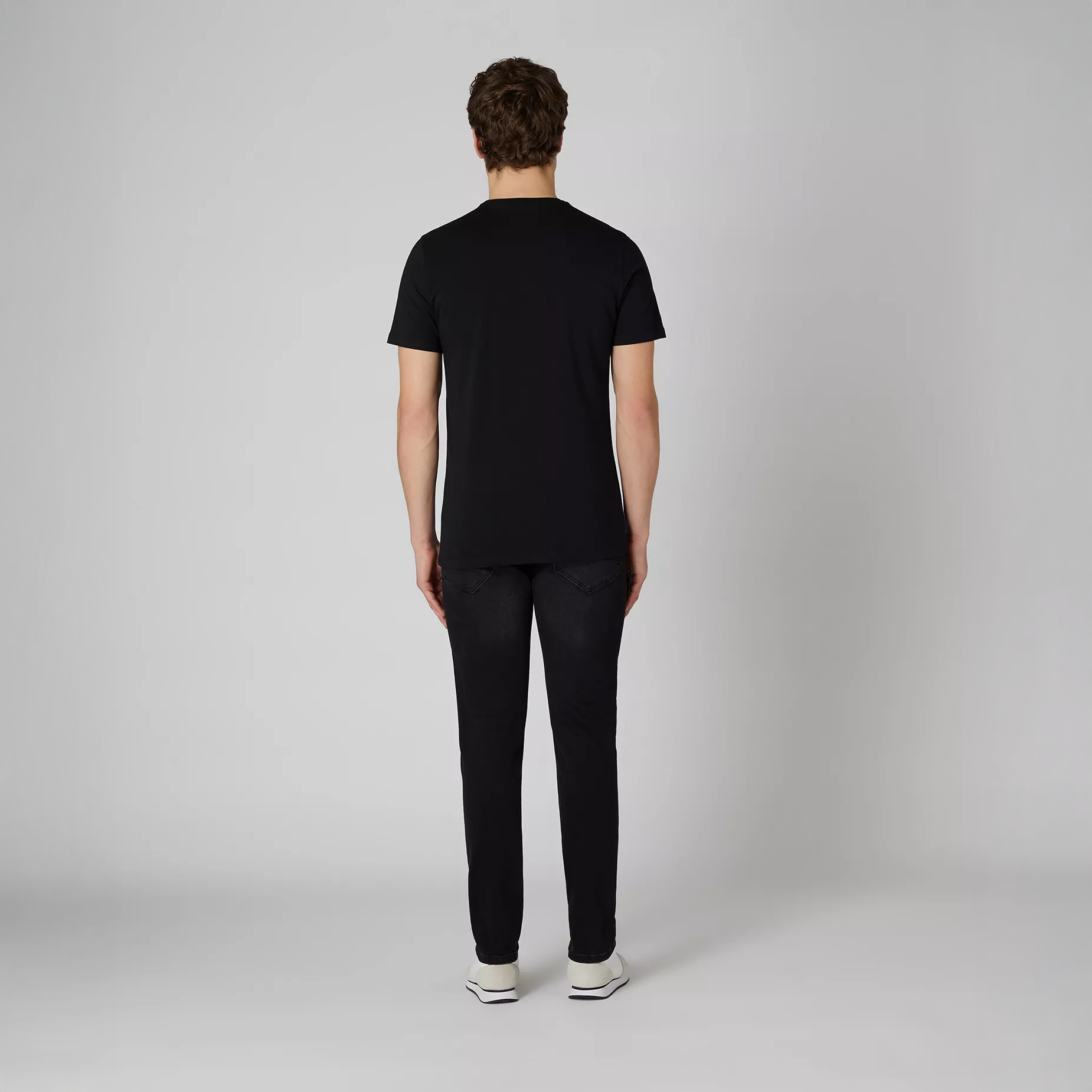 Remus Uomo Cotton T-Shirt Black