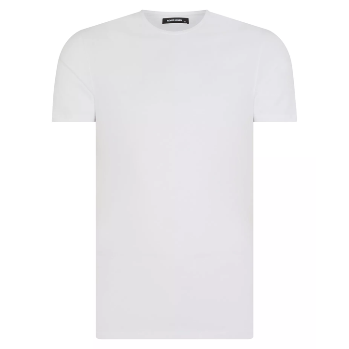 Remus Uomo Cotton T-Shirt White