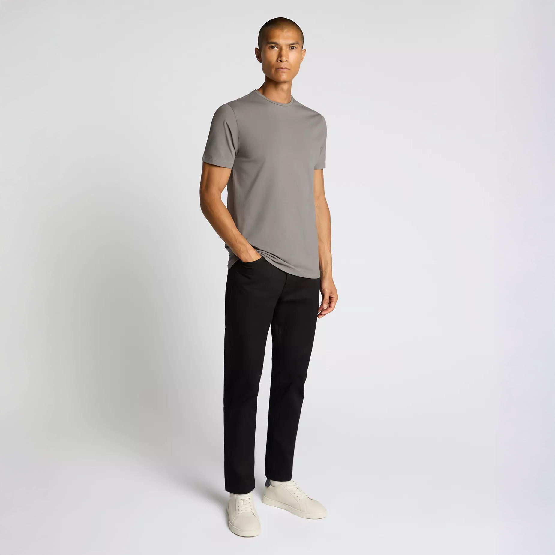 Remus Uomo Cotton T-Shirt Grey