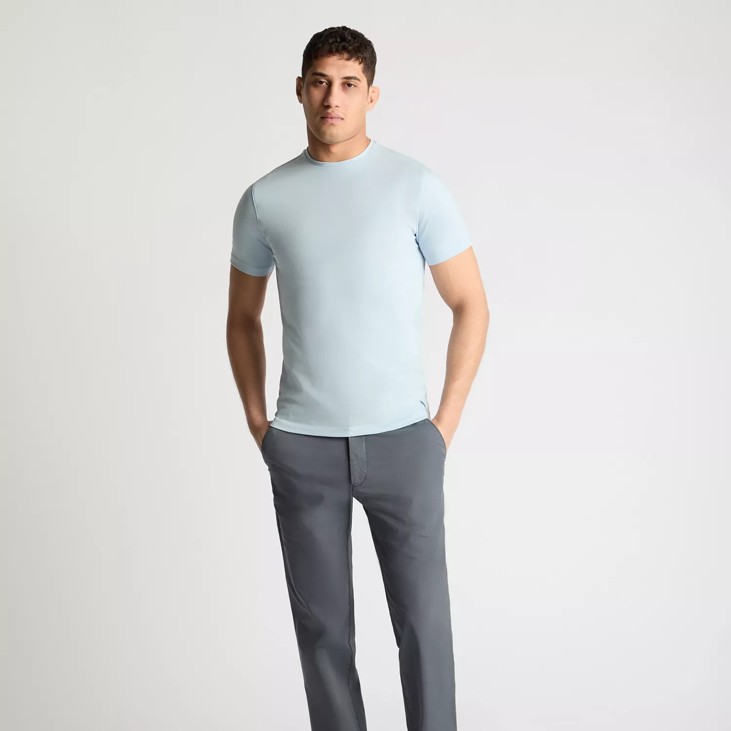 Remus Uomo Cotton T-Shirt Sky