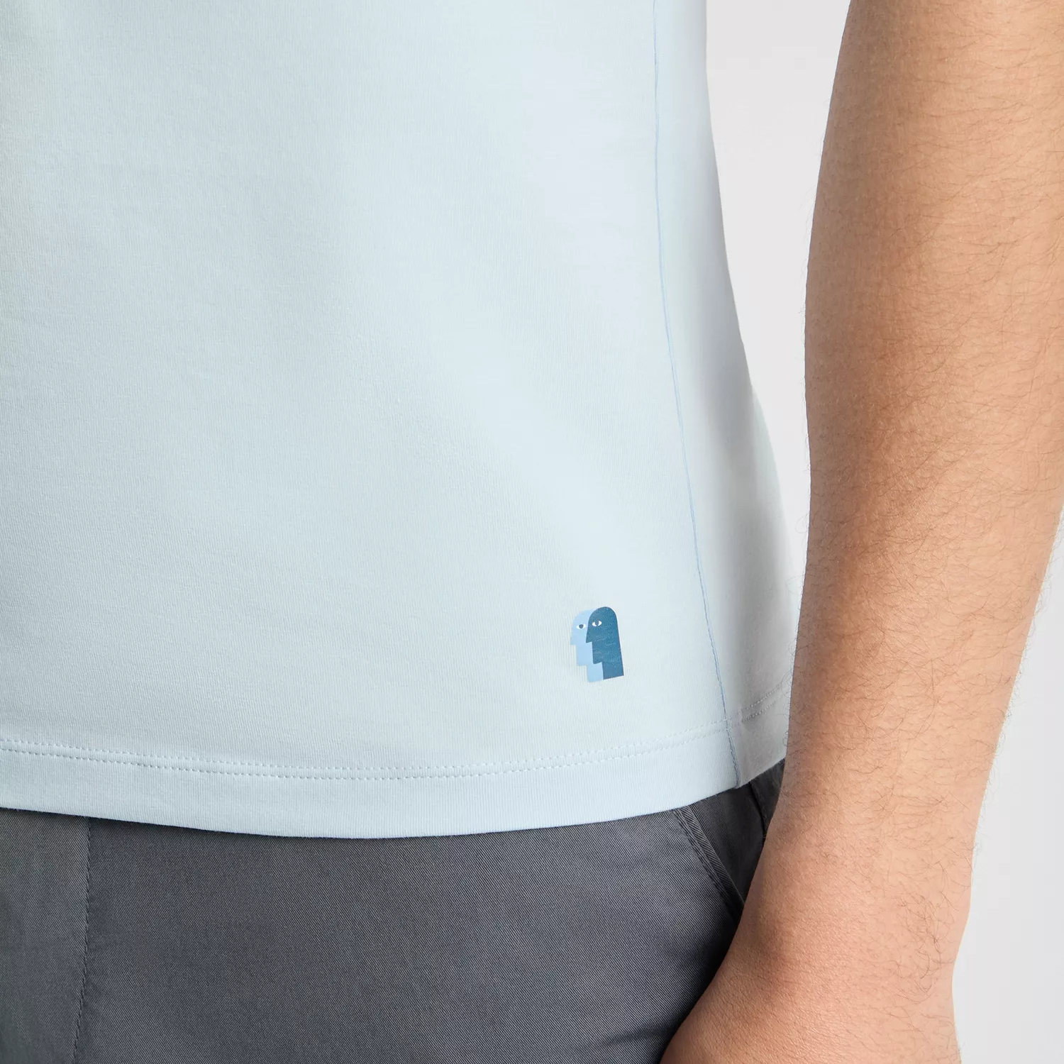 Remus Uomo Cotton T-Shirt Sky