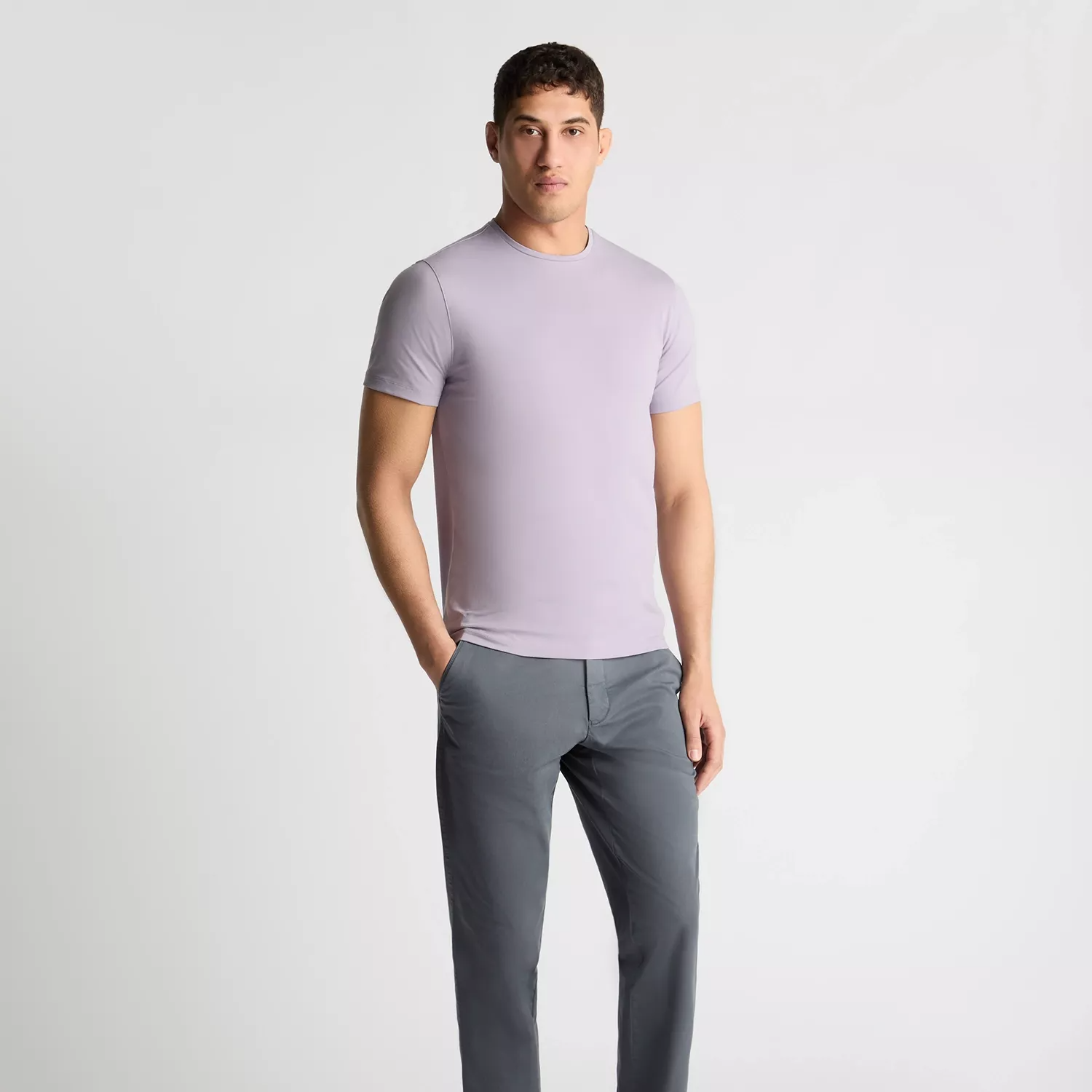 Remus Uomo Cotton T-Shirt Lilac