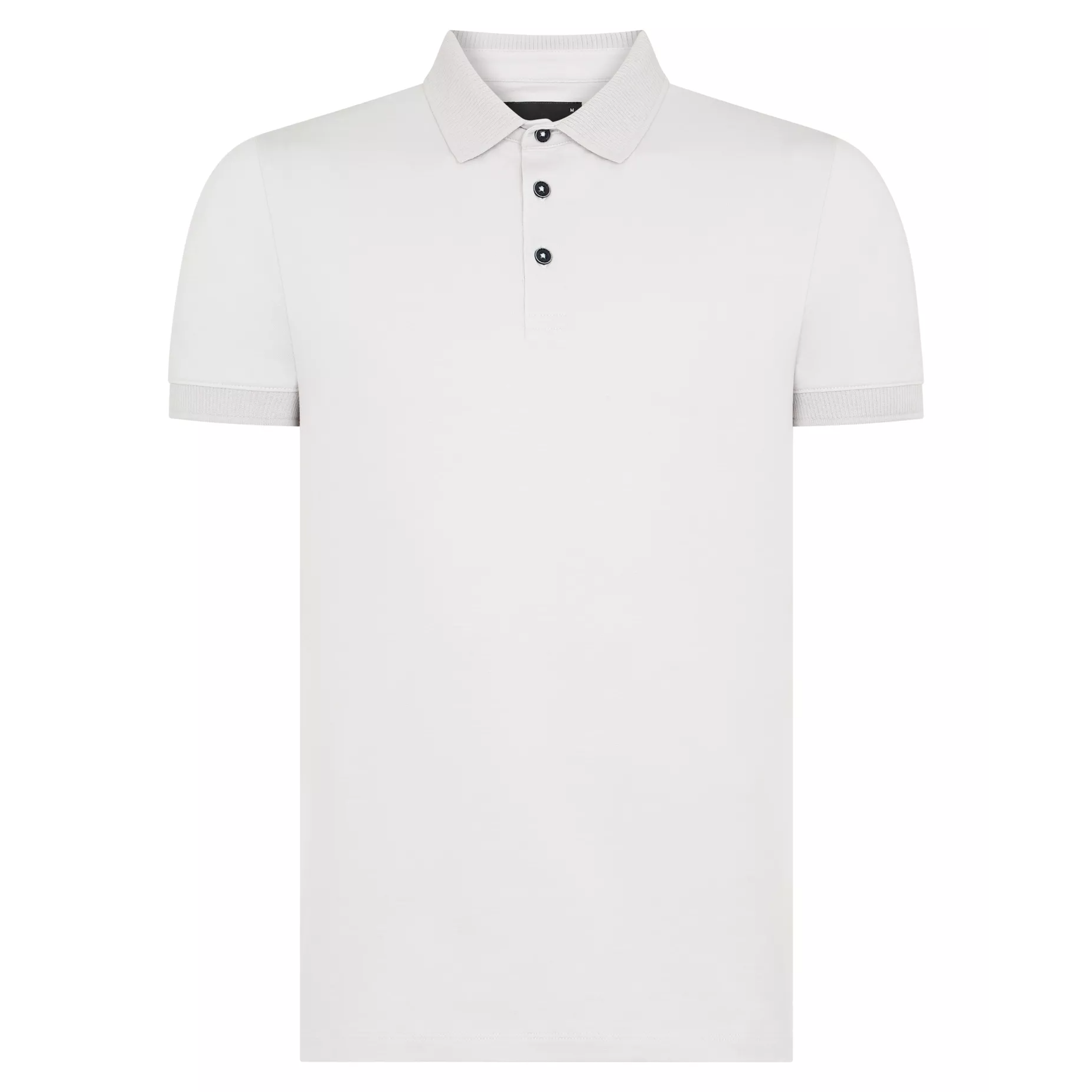 Remus Uomo Cotton Polo Shirt Grey