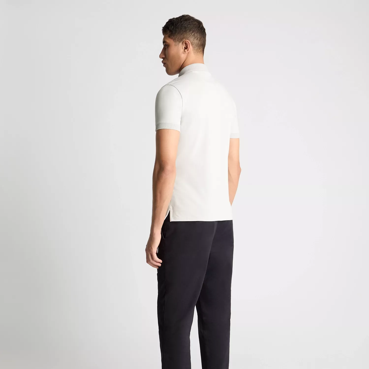 Remus Uomo Cotton Polo Shirt Grey