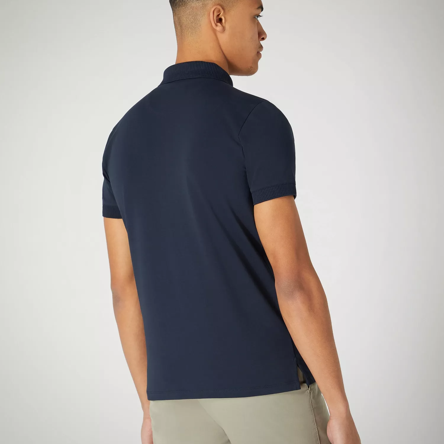 Remus Uomo Cotton Polo Shirt Navy