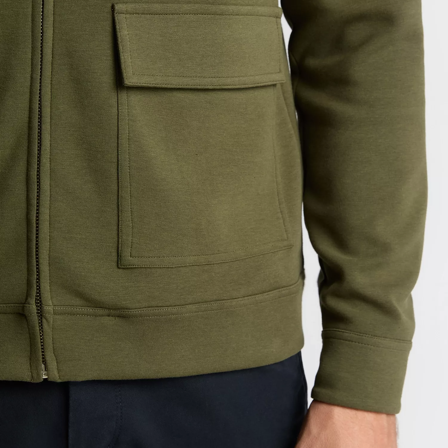 Remus Uomo Jersey Jacket Green