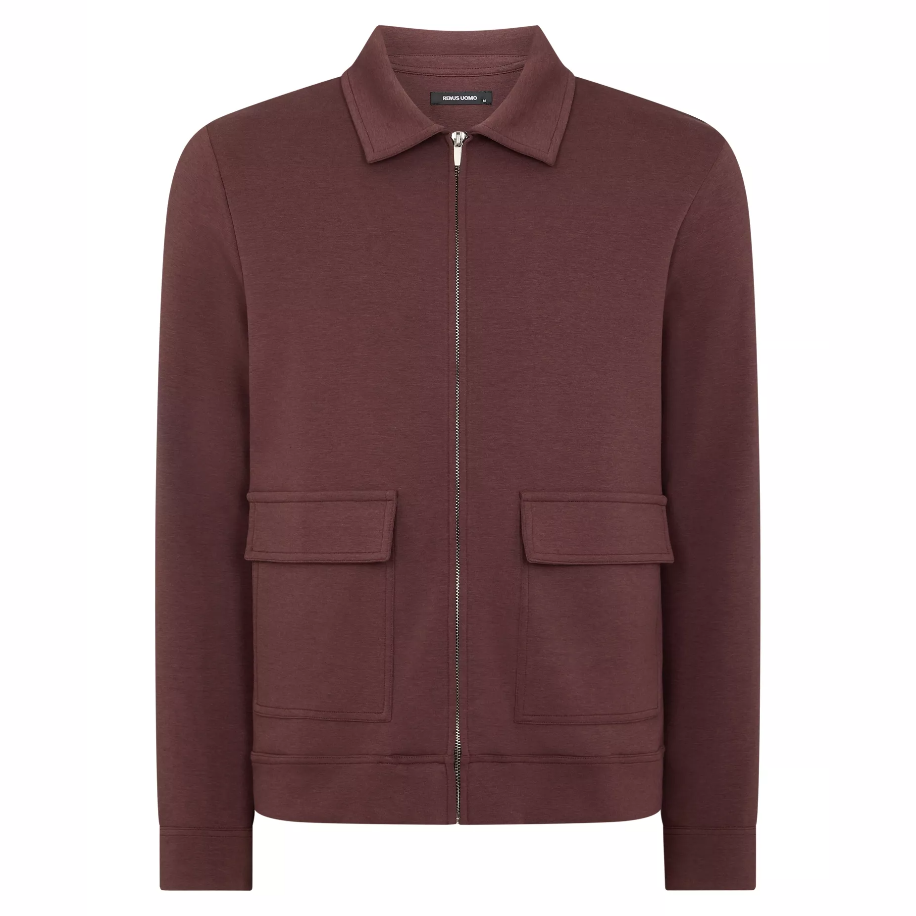 Remus Uomo Jersey Jacket Brown