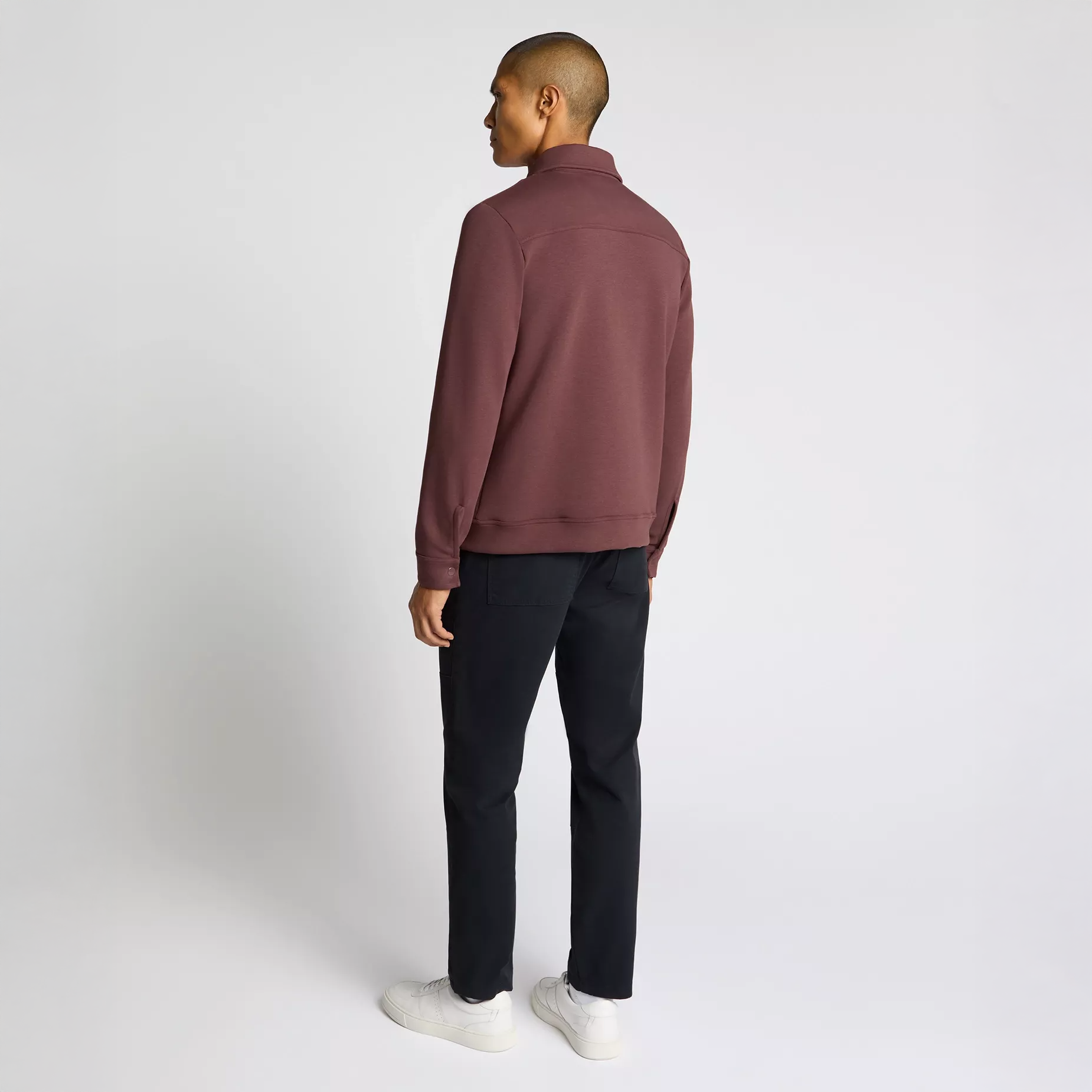Remus Uomo Jersey Jacket Brown