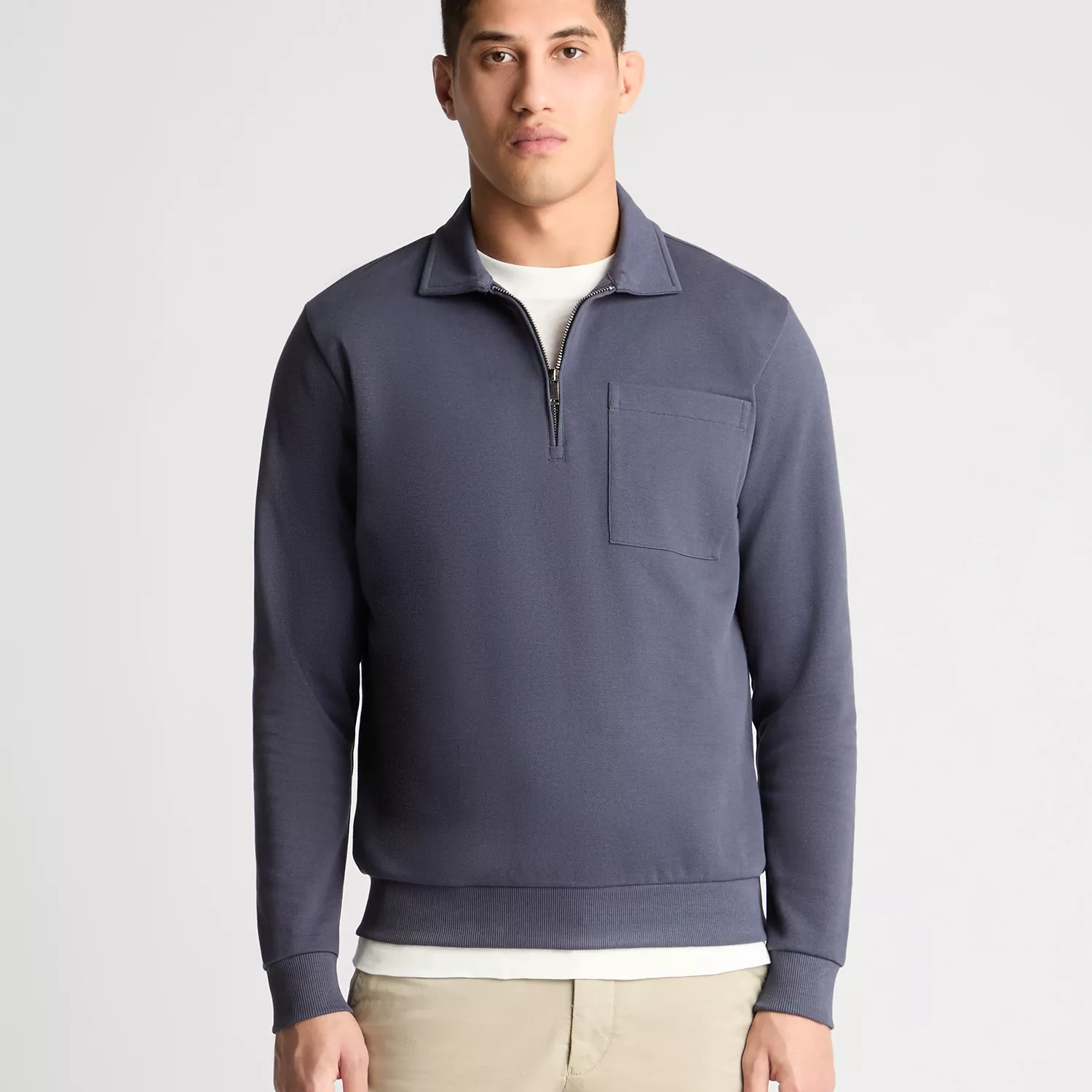 Remus Uomo Rugby Polo Shirt Navy