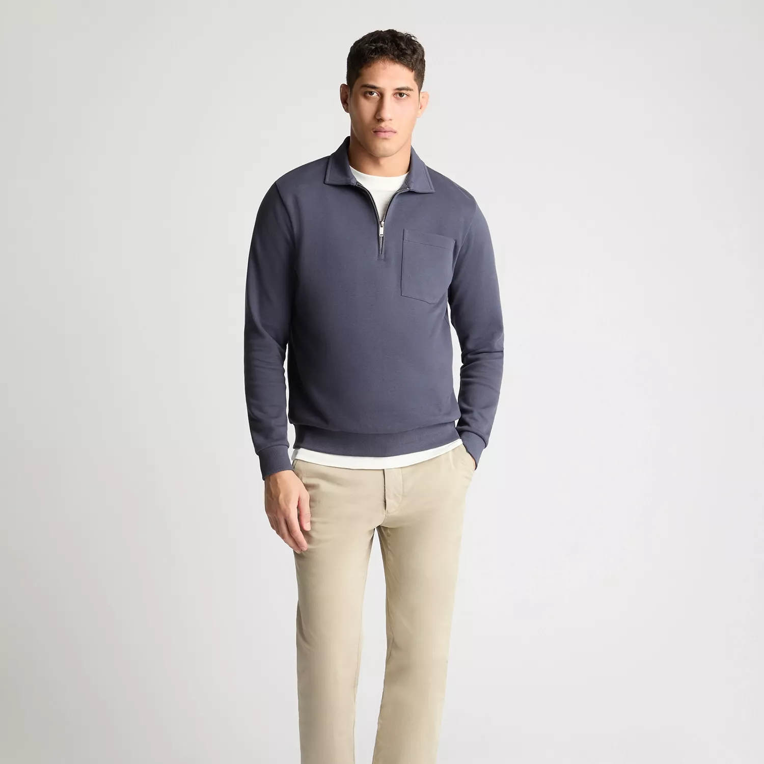 Remus Uomo Rugby Polo Shirt Navy