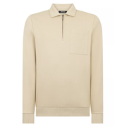 Remus Uomo Rugby Polo Shirt Beige