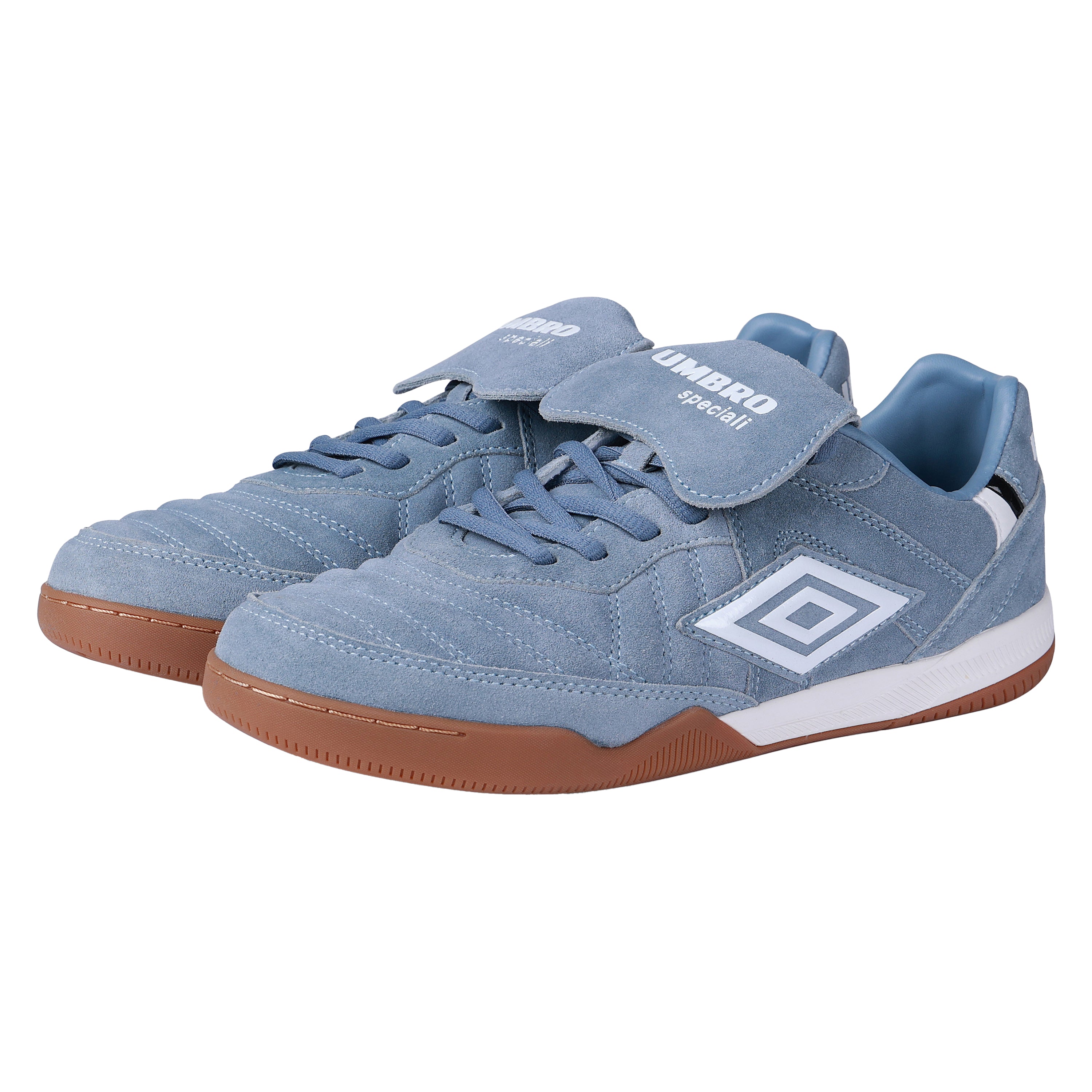 Umbro Speciali Suede Trainers Sky