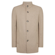 Remus Uomo Jonah Overcoat Beige