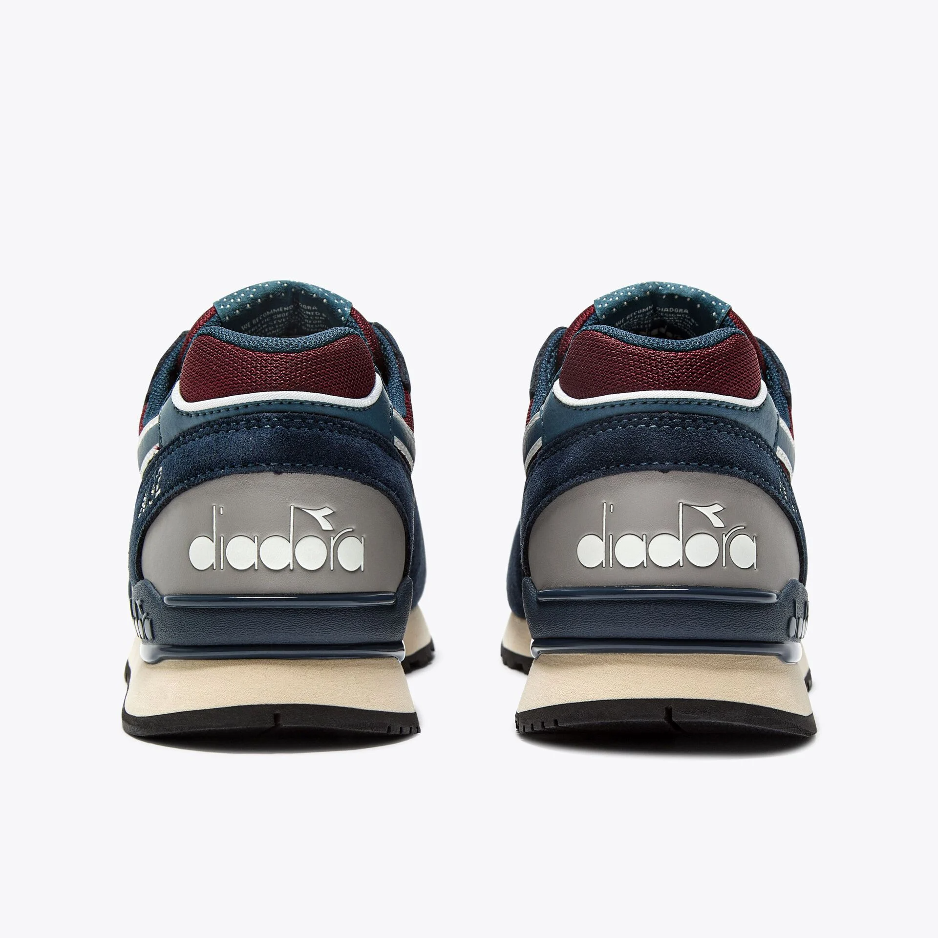 Diadora N92 Advance Trainers Claret/Blue