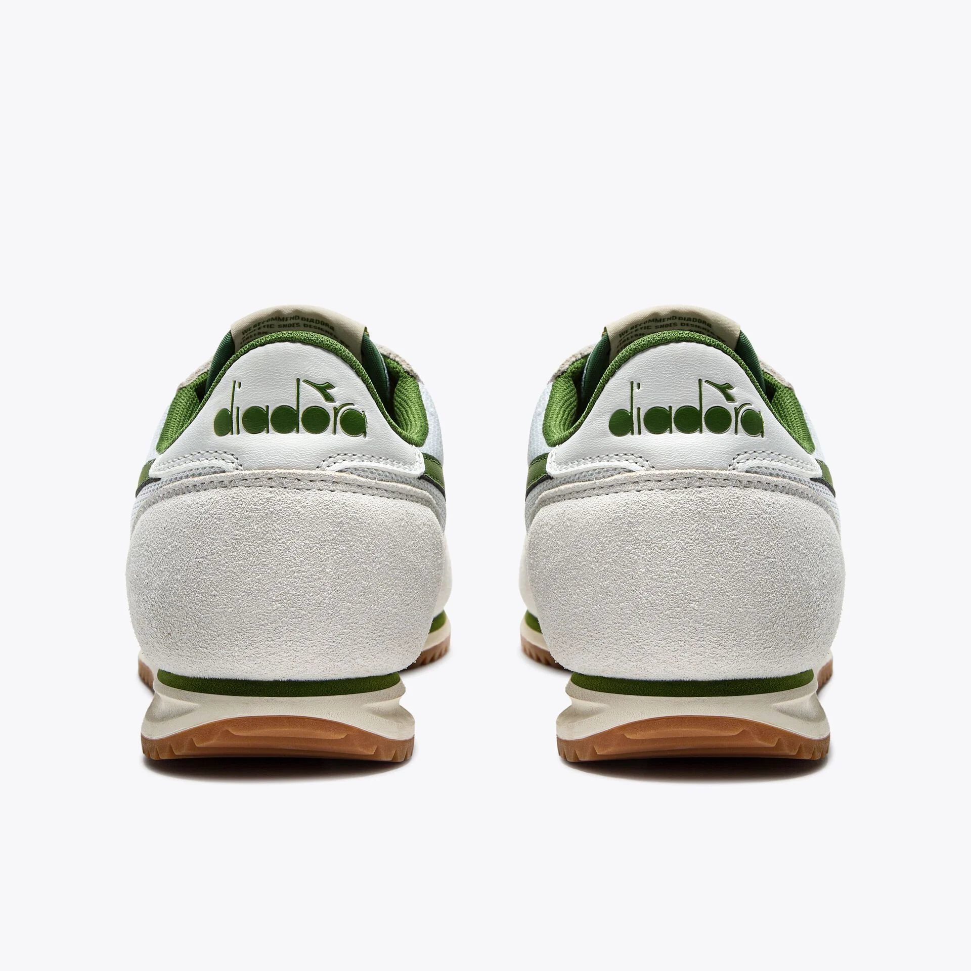 Diadora Cross Trainers White/Green