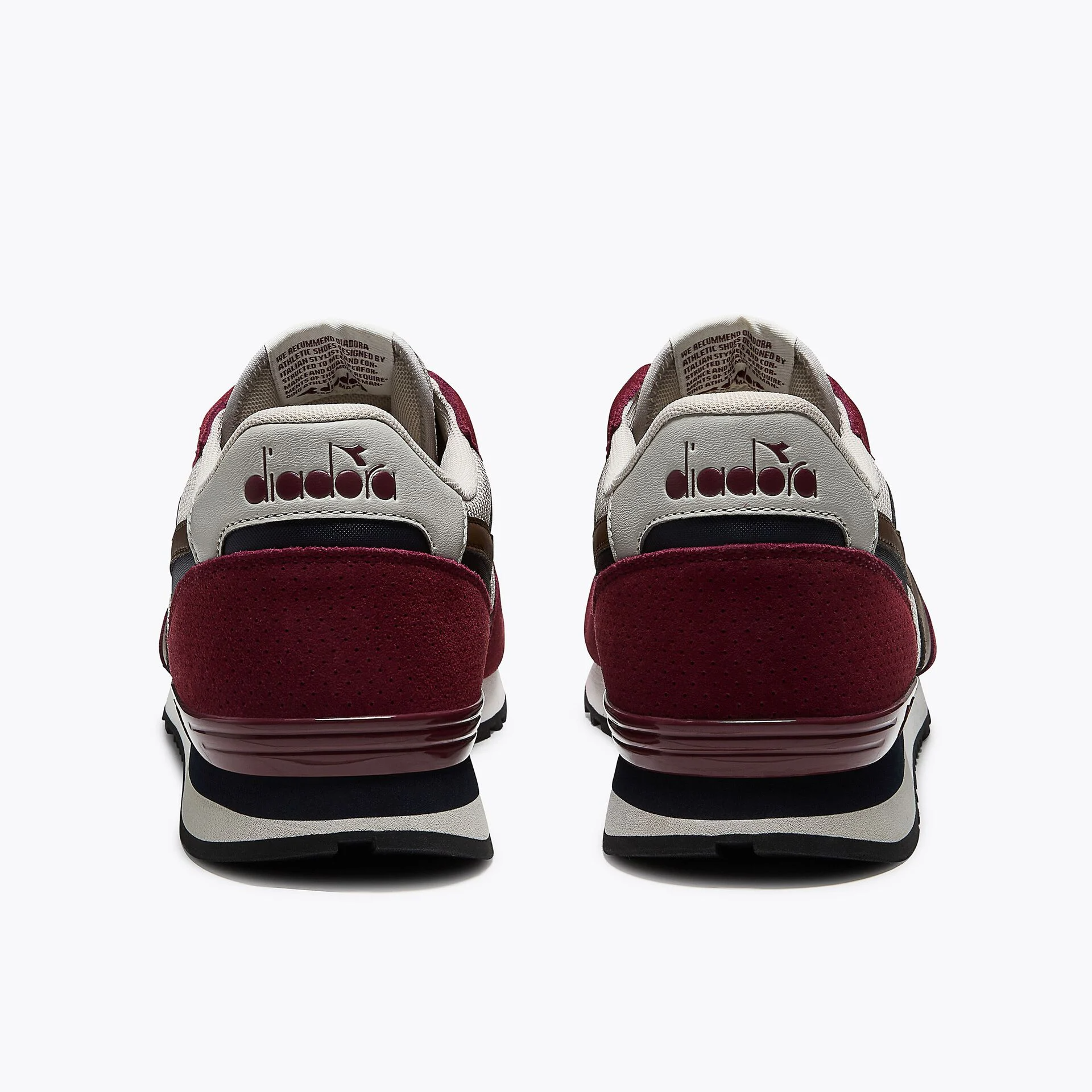 Diadora Camaro M2 Trainers Burgundy/White