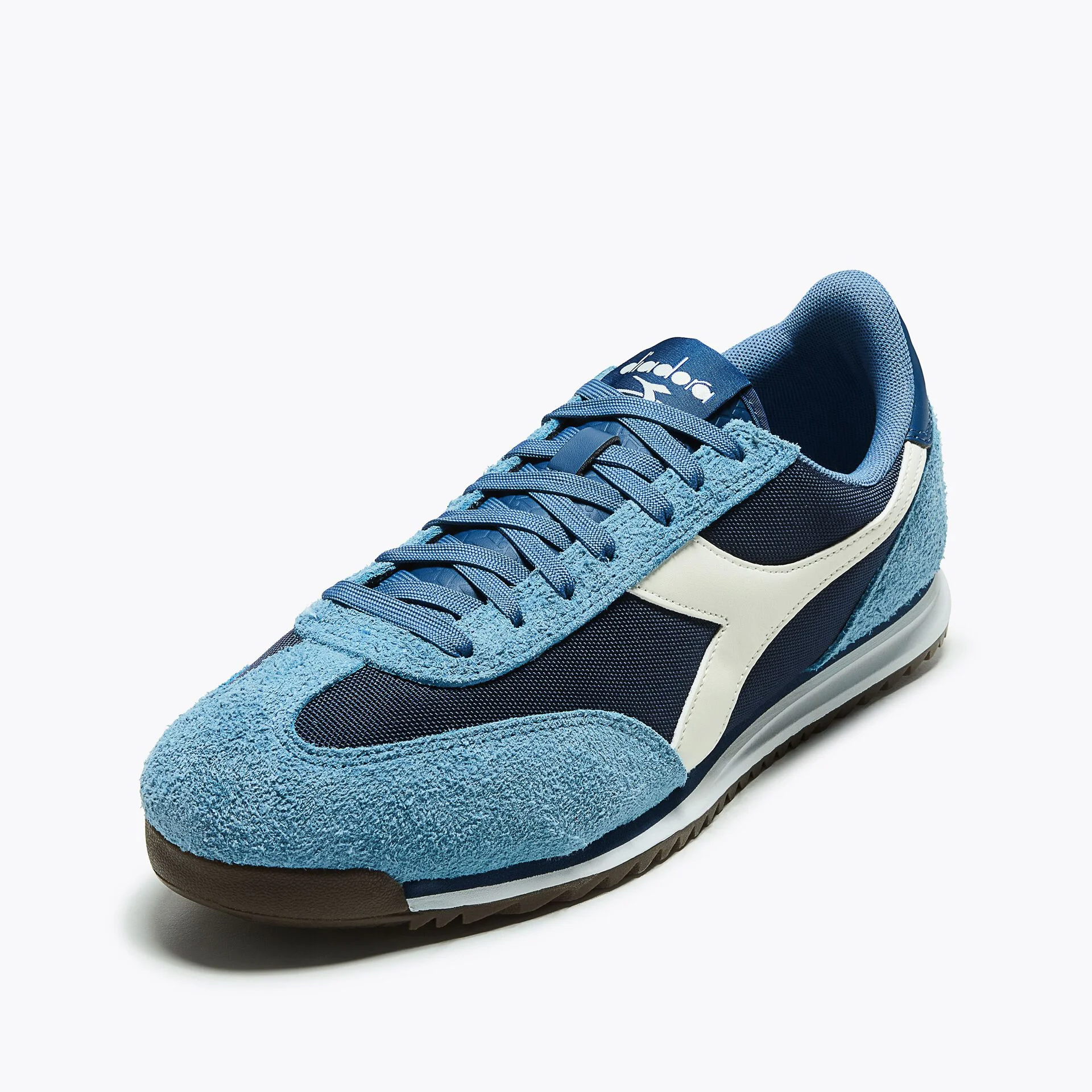 Diadora Cross Suede Trainers Blue