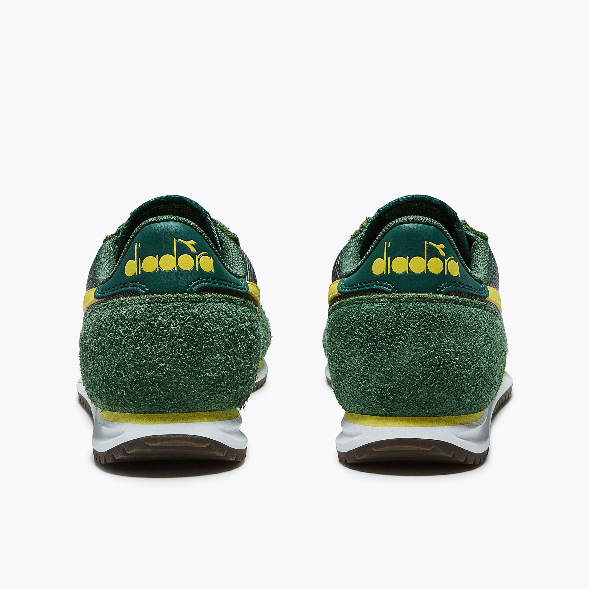 Diadora Cross Suede Trainers Green